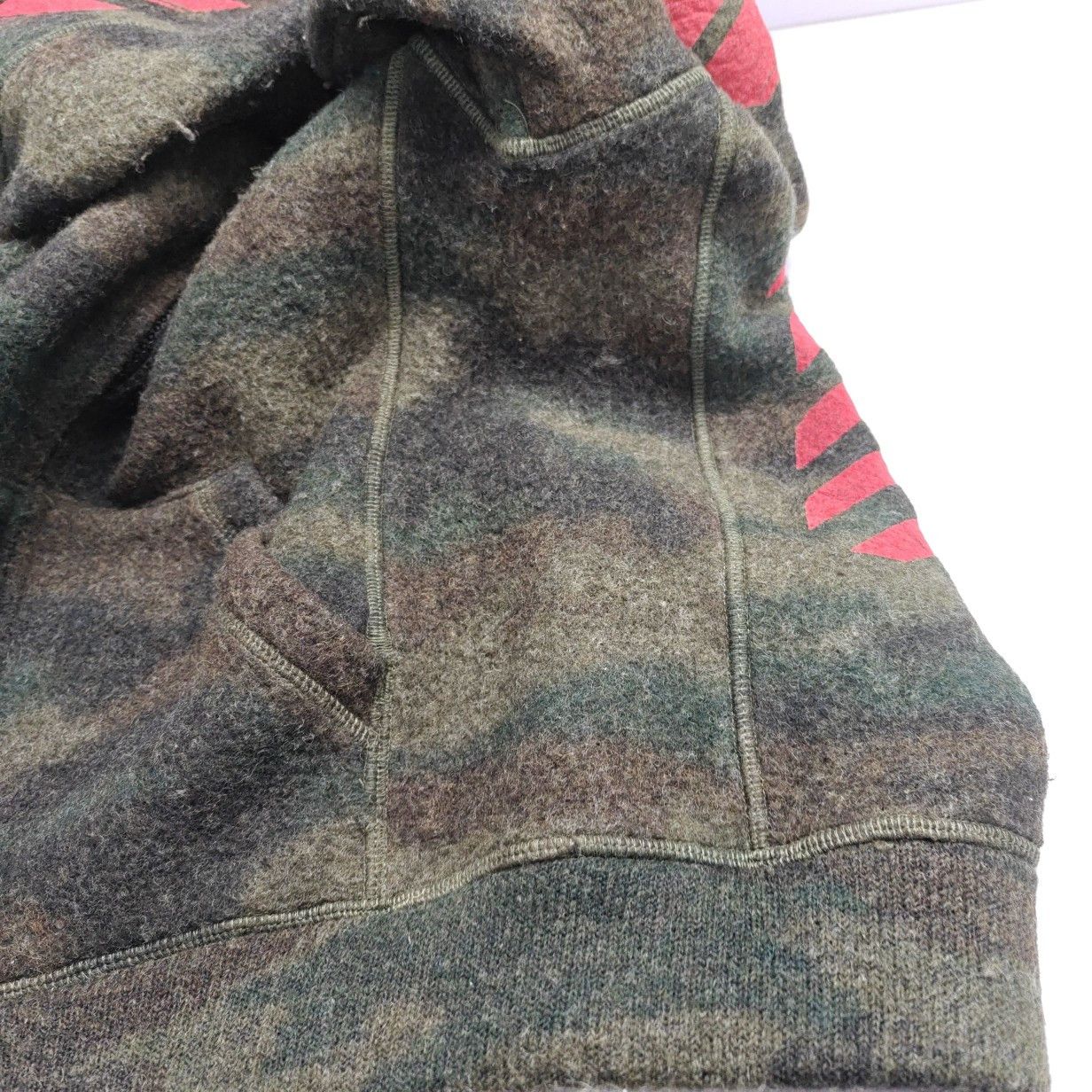 Off-White OFF-WHITE Camo Zip Hoodie Size S Size US S / EU 44-46 / 1 - 12 Thumbnail