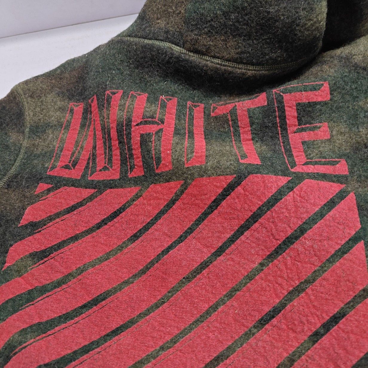 Off-White OFF-WHITE Camo Zip Hoodie Size S Size US S / EU 44-46 / 1 - 5 Thumbnail