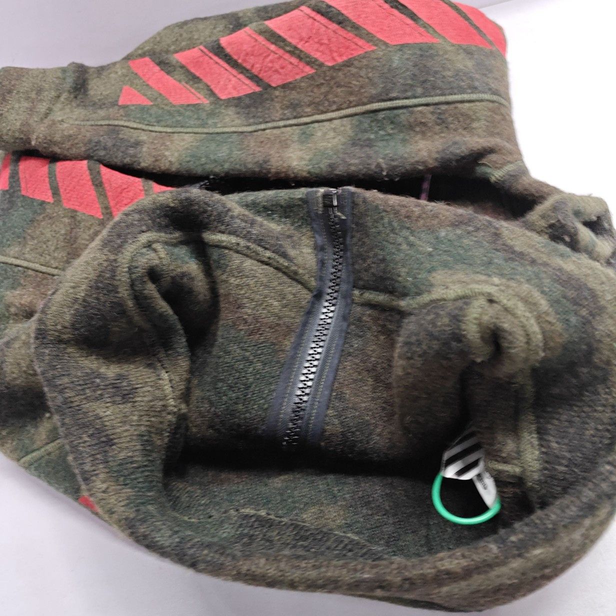 Off-White OFF-WHITE Camo Zip Hoodie Size S Size US S / EU 44-46 / 1 - 10 Thumbnail