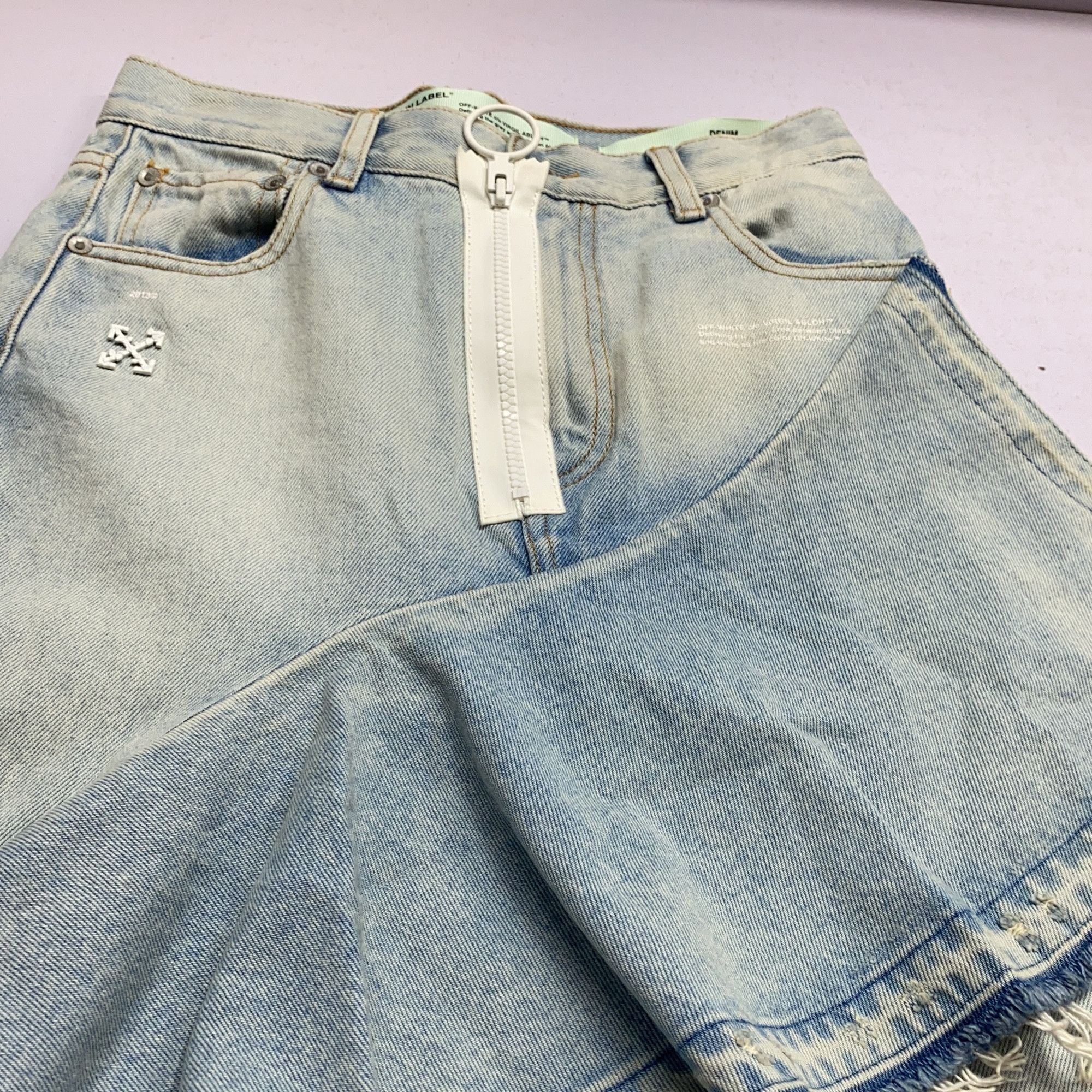 Off-White OFF-WHITE Asymmetric Zip Midi Skirt Size 38 Size 26" / US 2 / IT 38 - 7 Thumbnail
