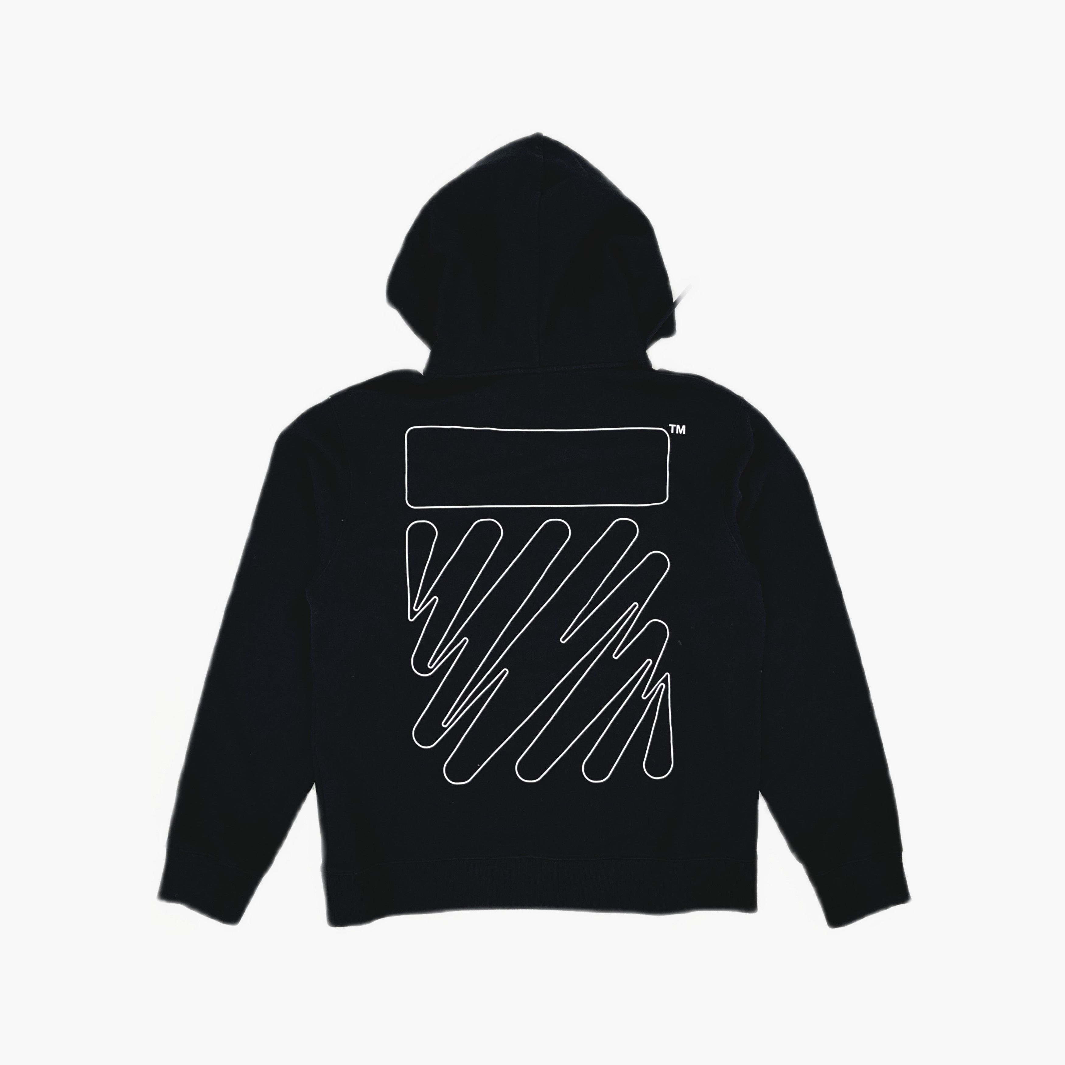 Off-White Off-White Wavy Stripe Hoodie Size XL Size US XL / EU 56 / 4 - 2 Thumbnail
