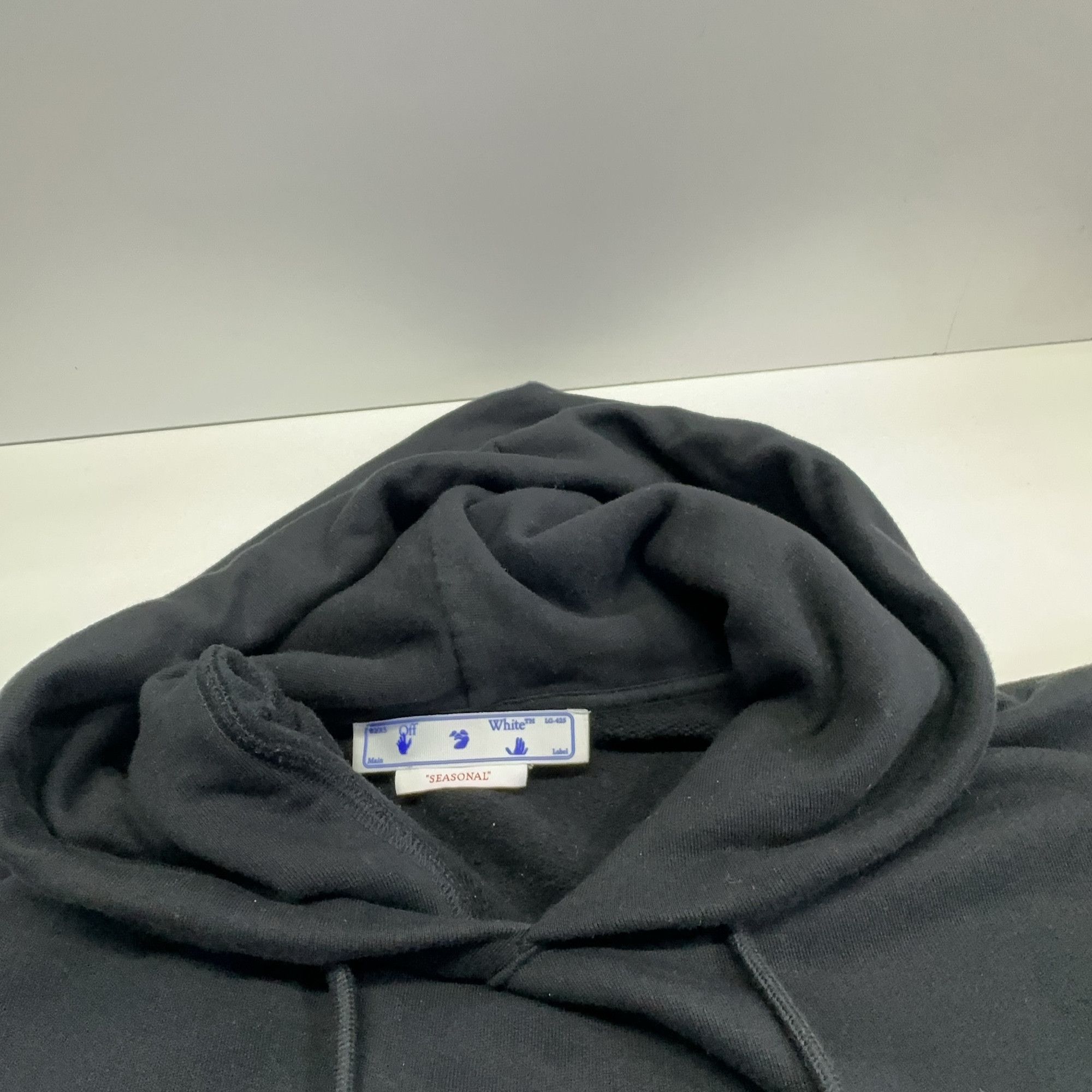 Off-White Off-White Wavy Stripe Hoodie Size XL Size US XL / EU 56 / 4 - 5 Thumbnail