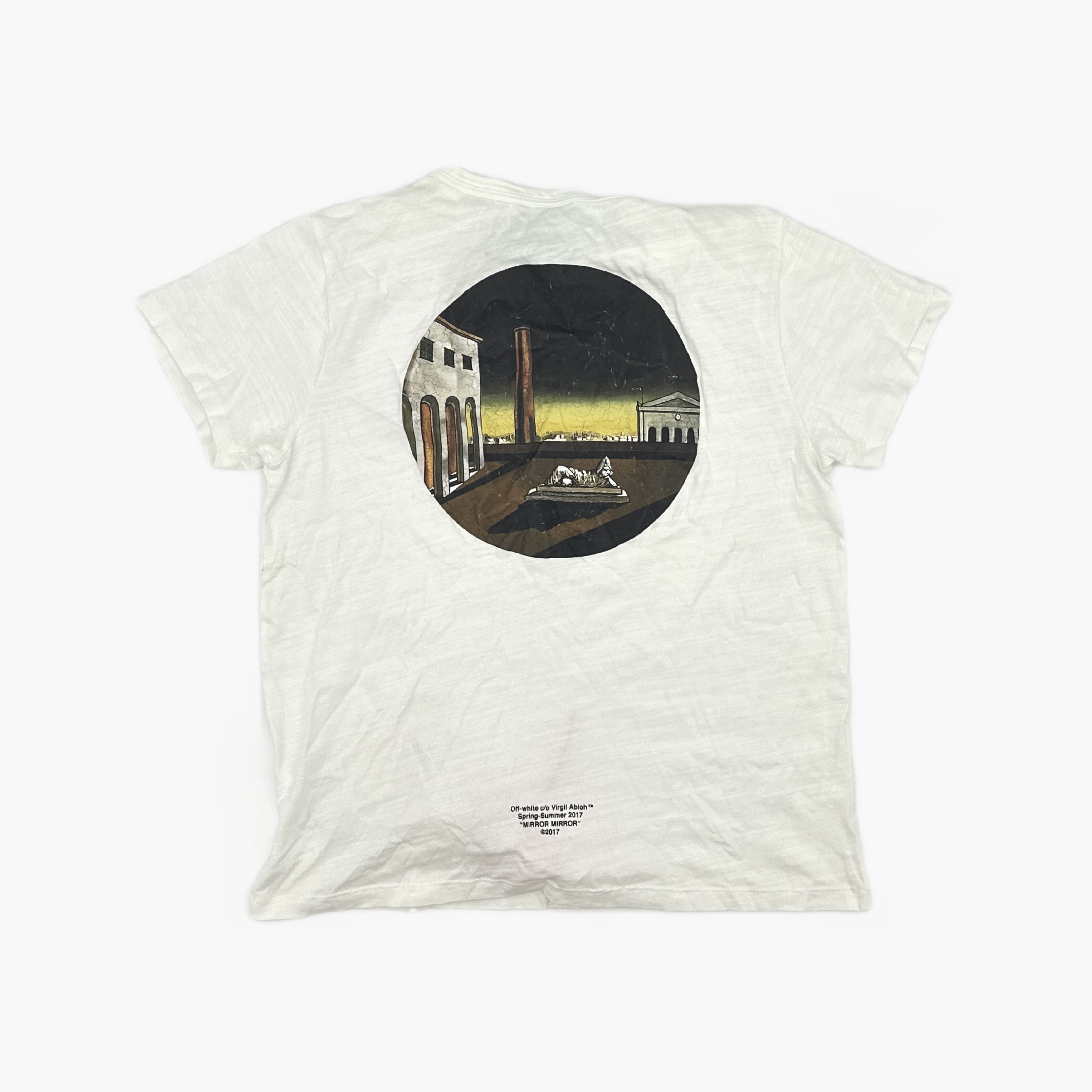 Off-White Off-White Chirico Graphic T-Shirt Size M Size US M / EU 48-50 / 2 - 2 Thumbnail