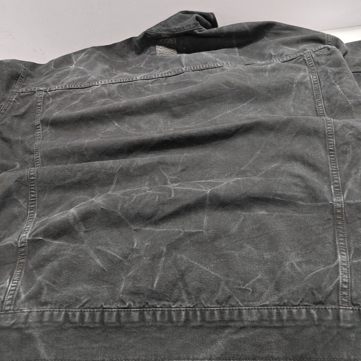 Off-White Off-White Washed Denim Jacket Size XXL Size US XXL / EU 58 / 5 - 15 Thumbnail