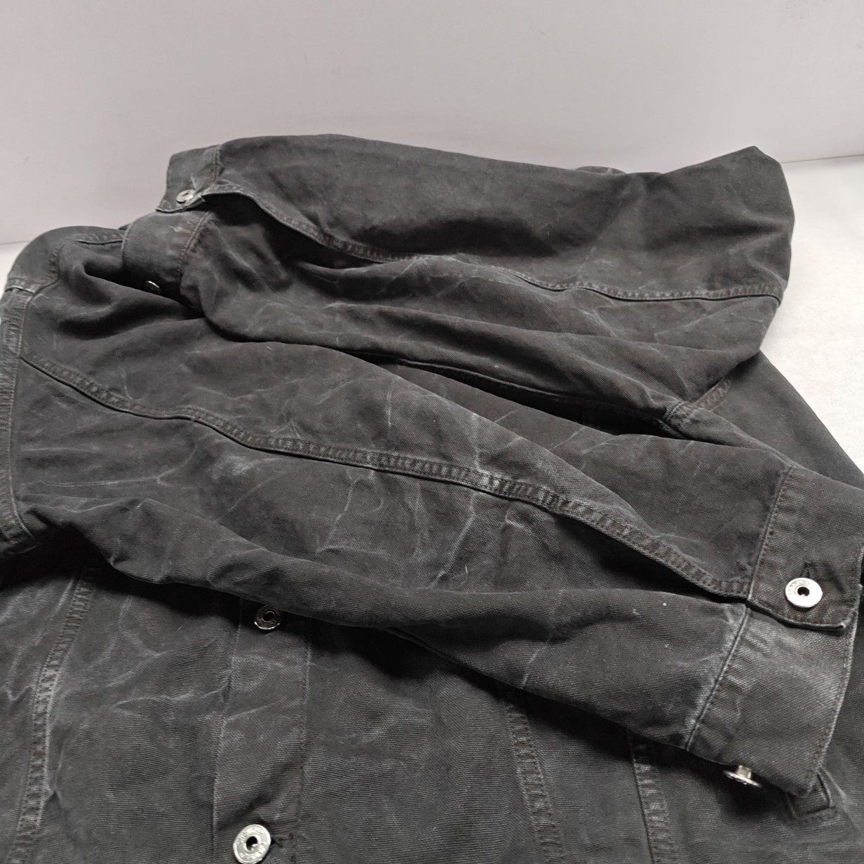 Off-White Off-White Washed Denim Jacket Size XXL Size US XXL / EU 58 / 5 - 12 Thumbnail