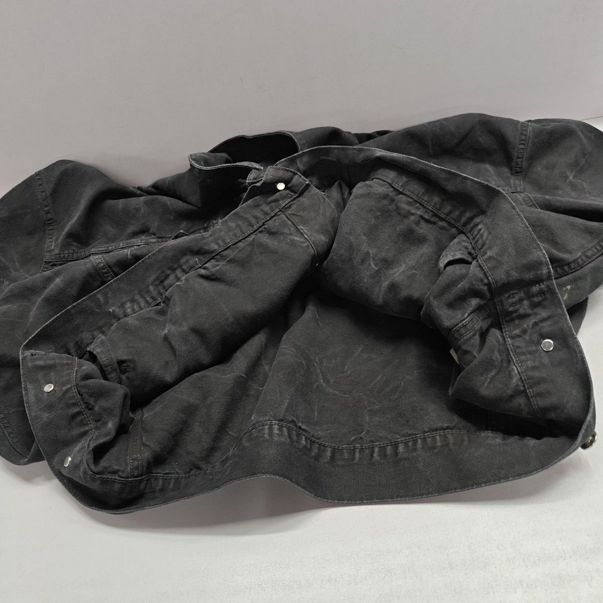 Off-White Off-White Washed Denim Jacket Size XXL Size US XXL / EU 58 / 5 - 9 Thumbnail