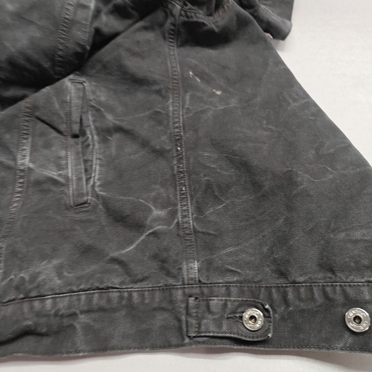 Off-White Off-White Washed Denim Jacket Size XXL Size US XXL / EU 58 / 5 - 14 Thumbnail