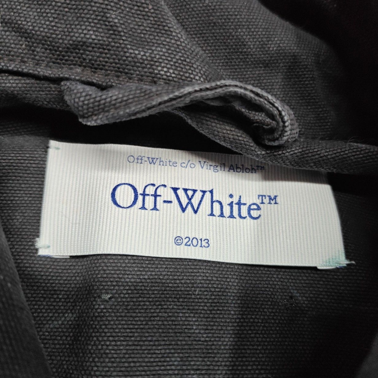 Off-White Off-White Washed Denim Jacket Size XXL Size US XXL / EU 58 / 5 - 5 Thumbnail