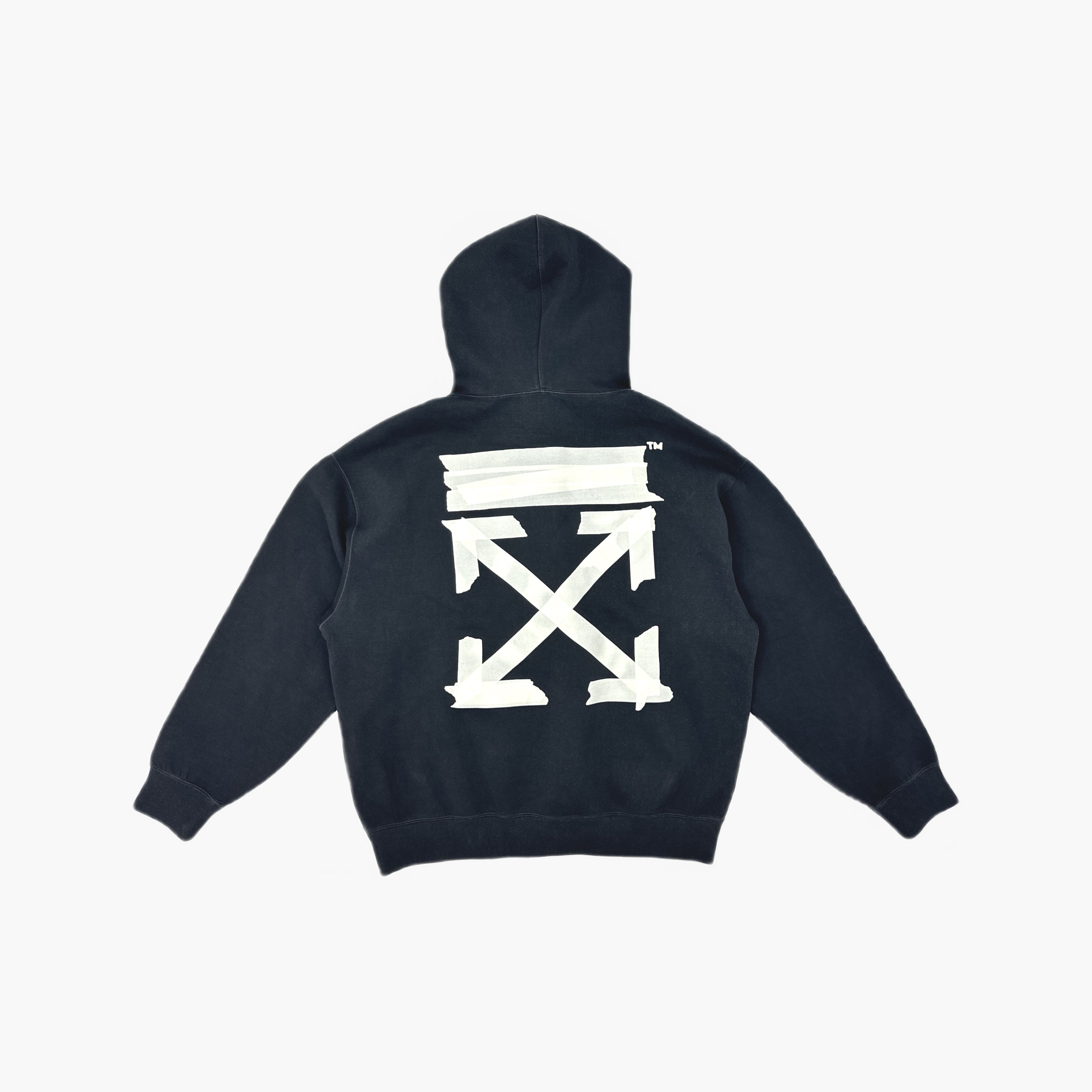 Off-White Off-White Tape Arrows Hoodie Size XL Size US XL / EU 56 / 4 - 2 Thumbnail