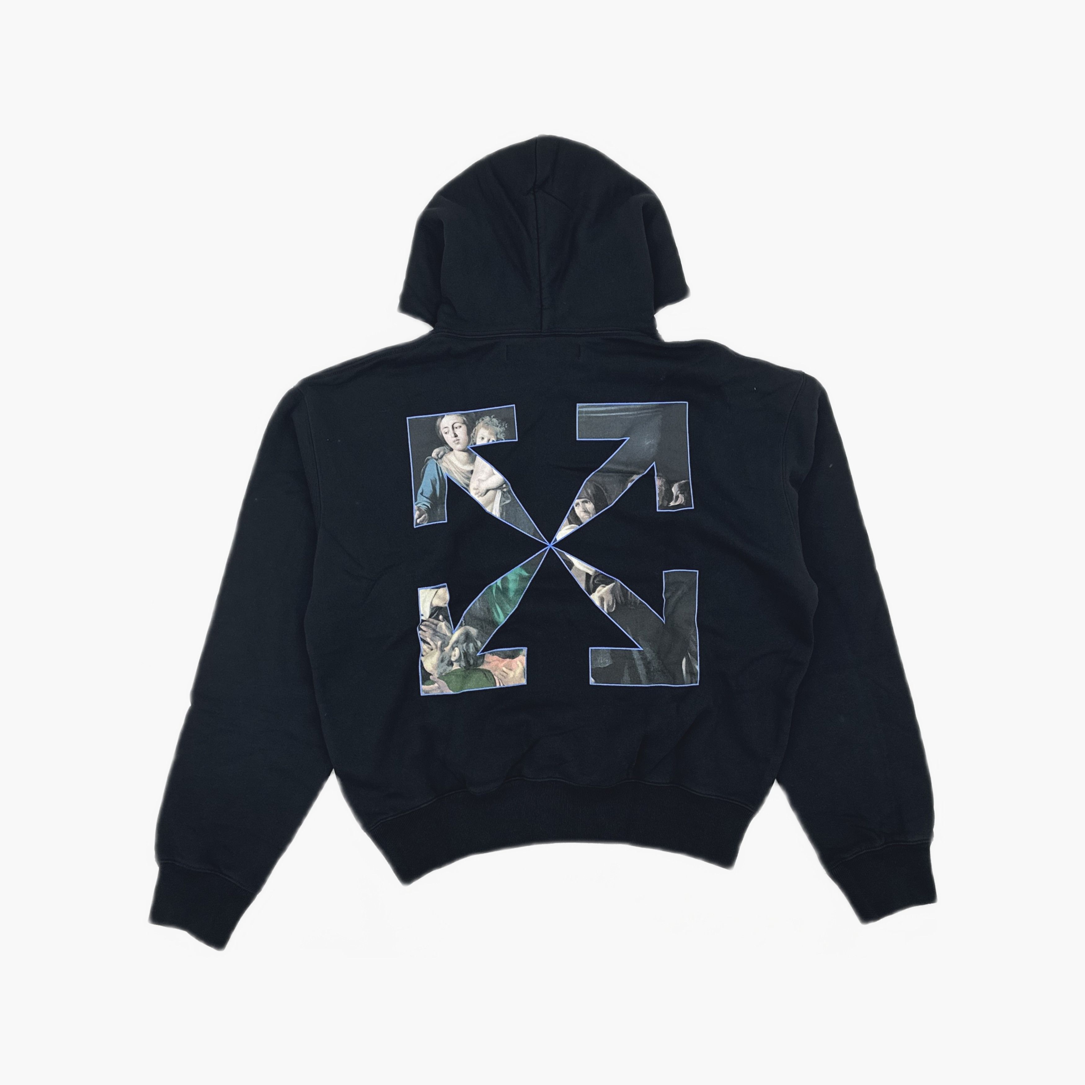 Off-White Off-White Caravaggio Painting Hoodie Size M Size US M / EU 48-50 / 2 - 2 Thumbnail