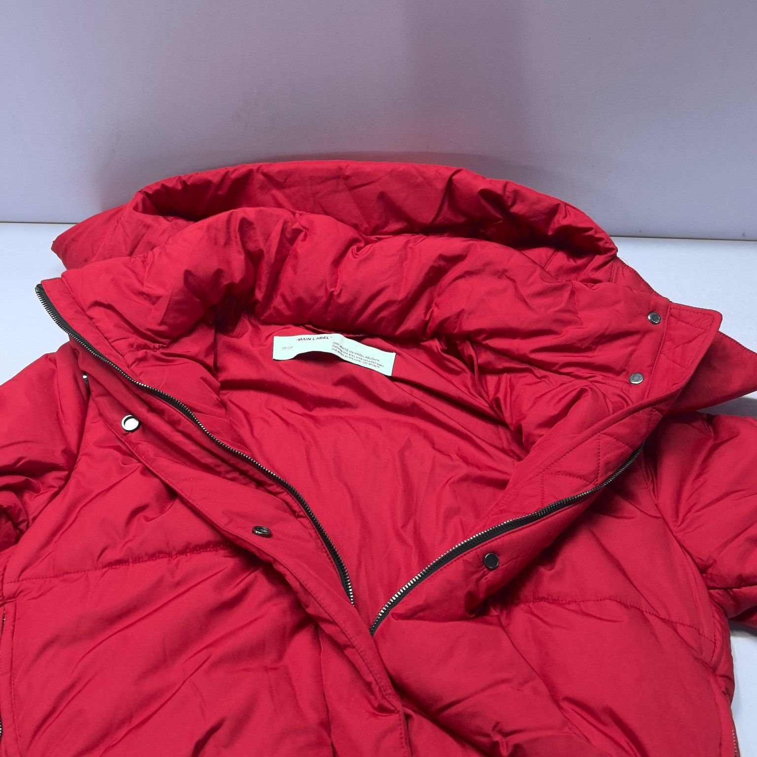 Off-White Off-White Arrow Back Padded Jacket Size 40 Size S / US 4 / IT 40 - 8 Thumbnail