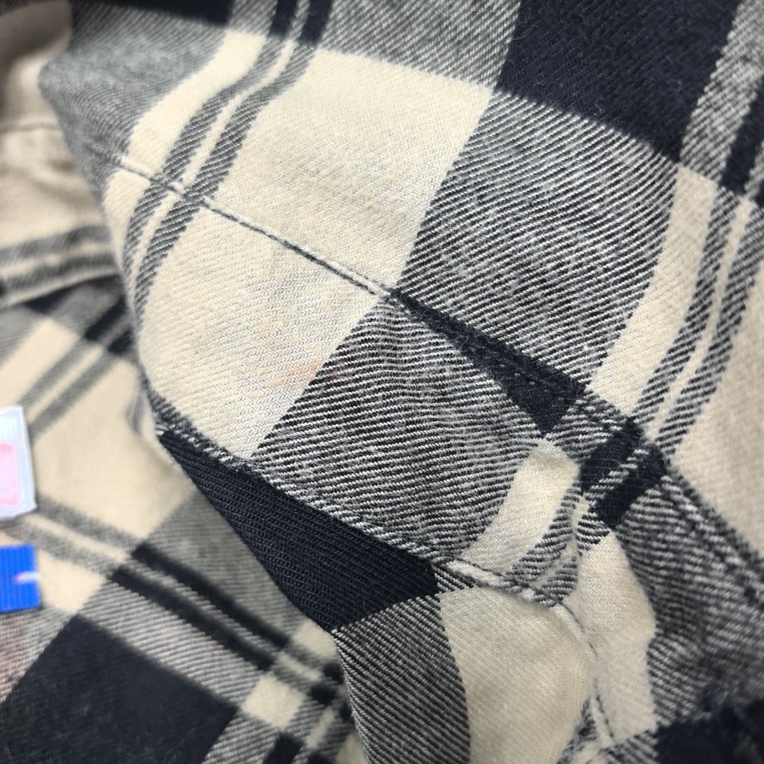 Off-White Off-White Plaid Logo Flannel Shirt Size S Size US S / EU 44-46 / 1 - 8 Thumbnail