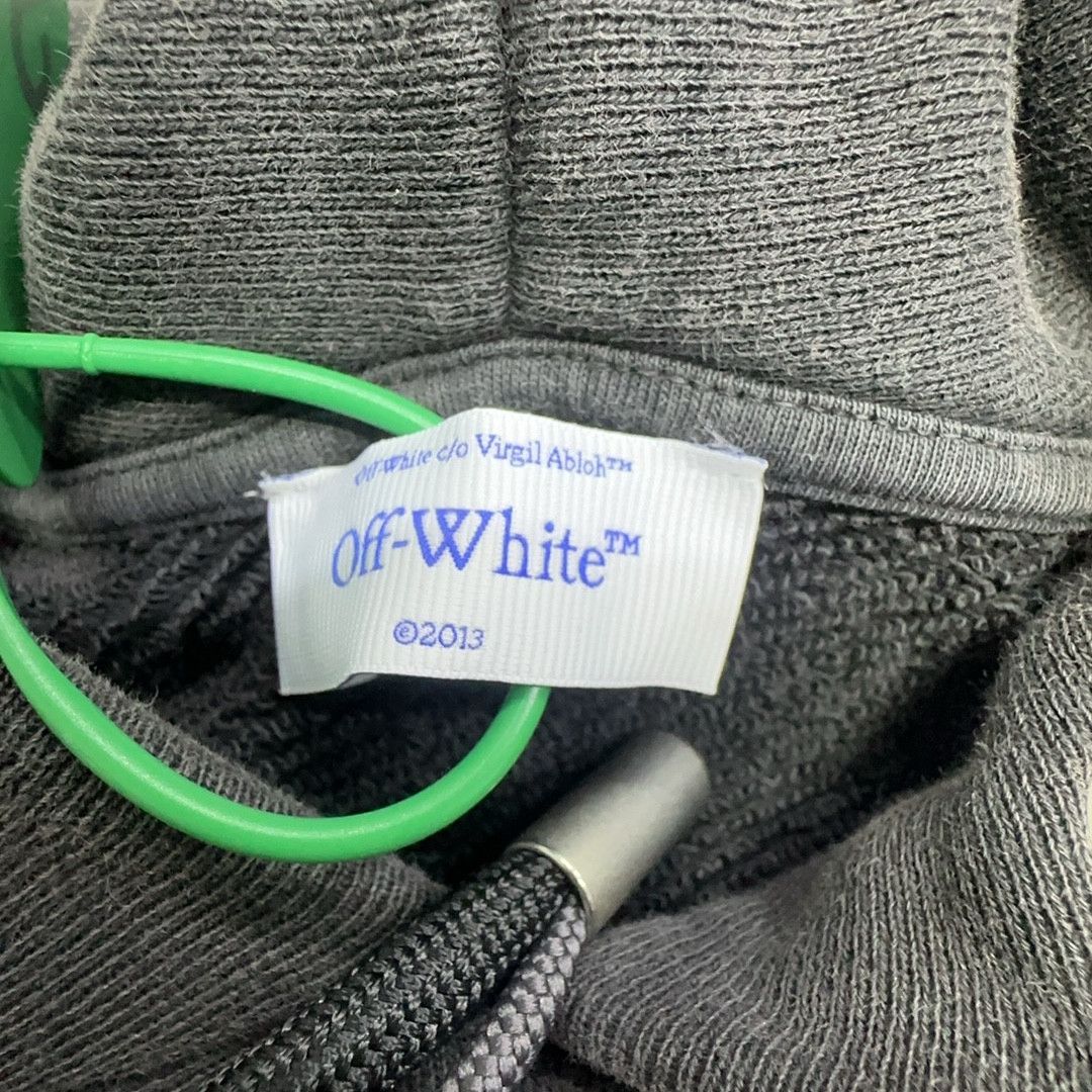 Off-White Off-White Digit Bacchus Logo Hoodie Size S Size US S / EU 44-46 / 1 - 4 Thumbnail
