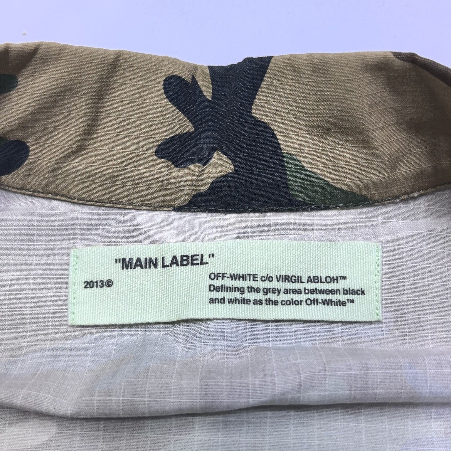 Off-White OFF-WHITE Camo Patch Field Jacket Size S Size US S / EU 44-46 / 1 - 2 Thumbnail