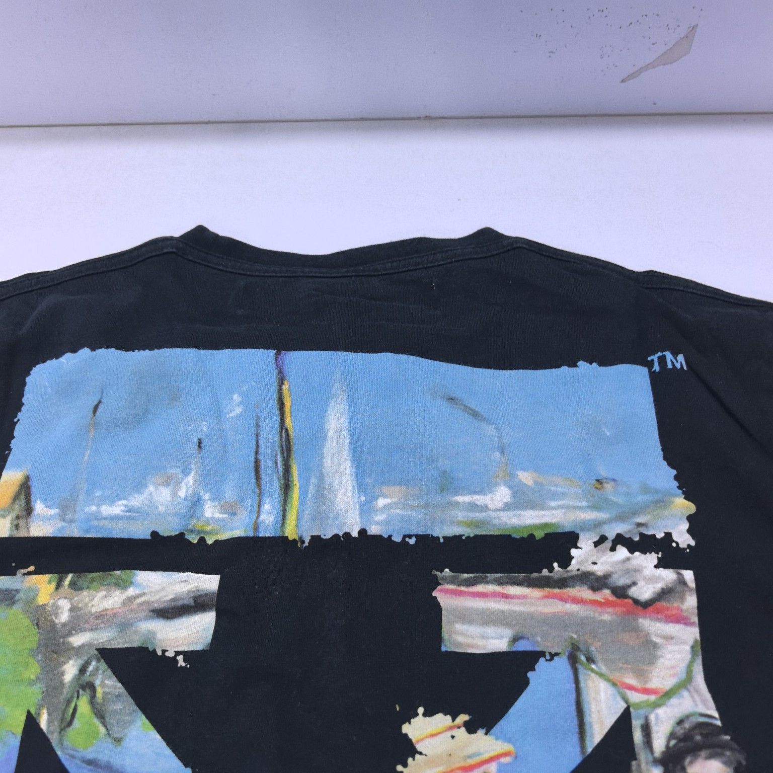 Off-White Off-White Oil Painting Arrow T-Shirt Size XXS Size US XXS / EU 40 - 6 Thumbnail