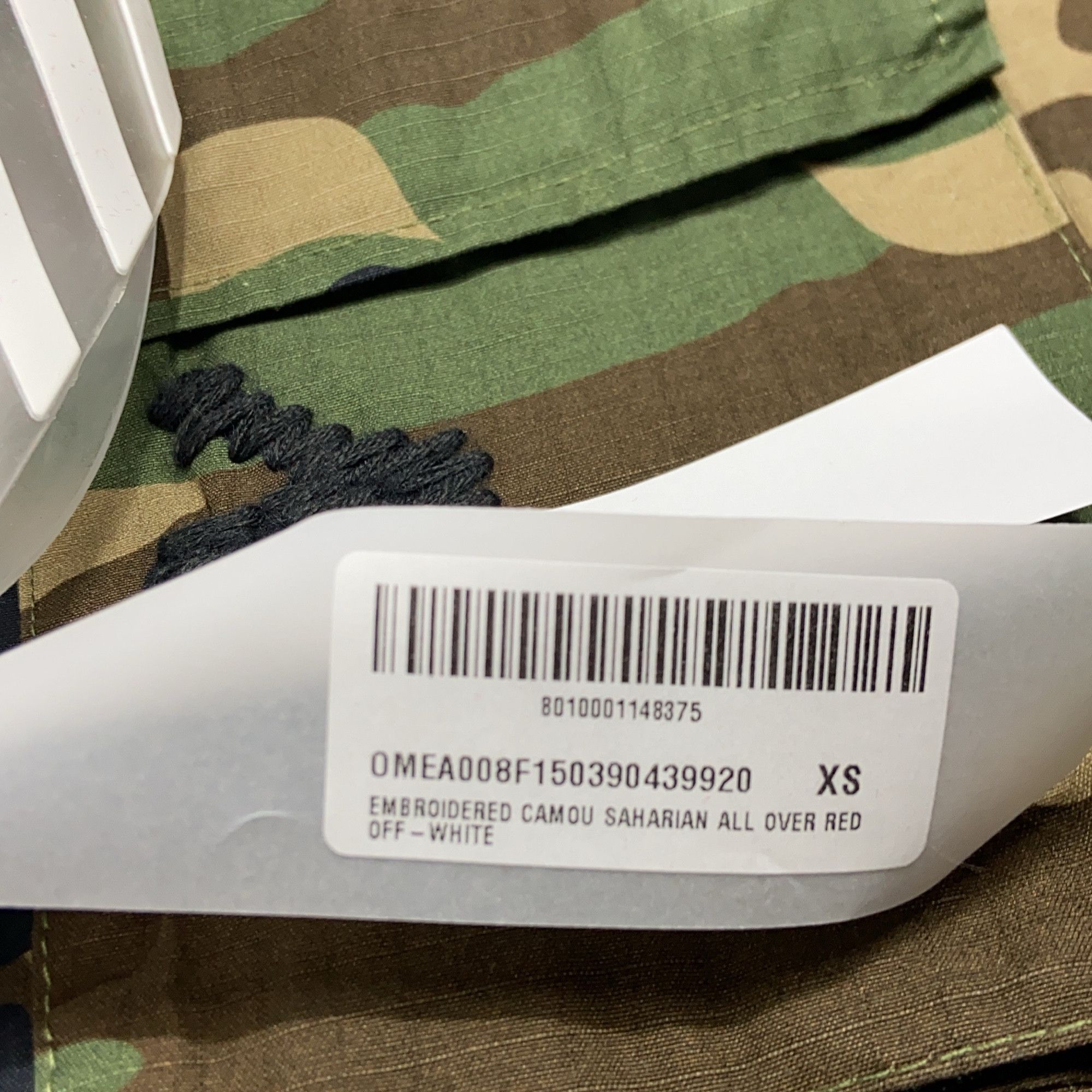 Off-White Off-White Camo Shirt Jacket Size XS Size US XS / EU 42 / 0 - 4 Thumbnail