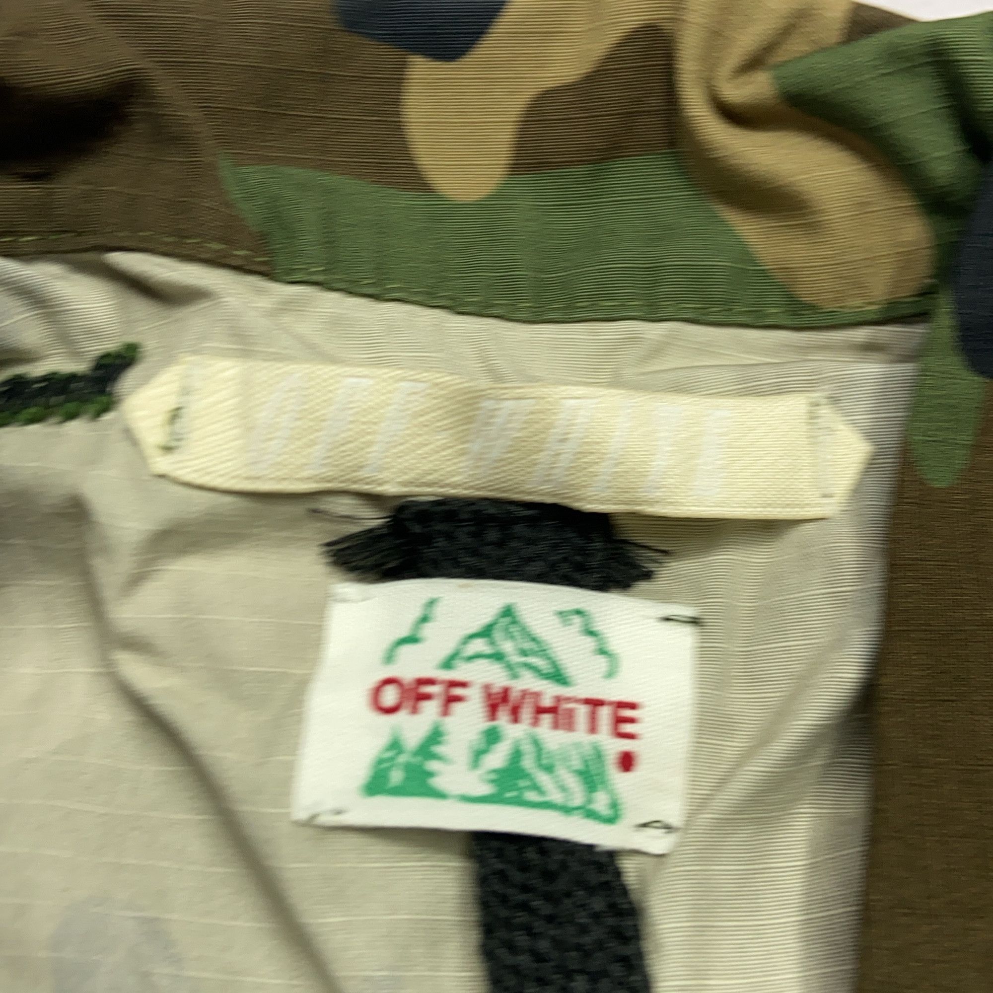 Off-White Off-White Camo Shirt Jacket Size XS Size US XS / EU 42 / 0 - 3 Thumbnail