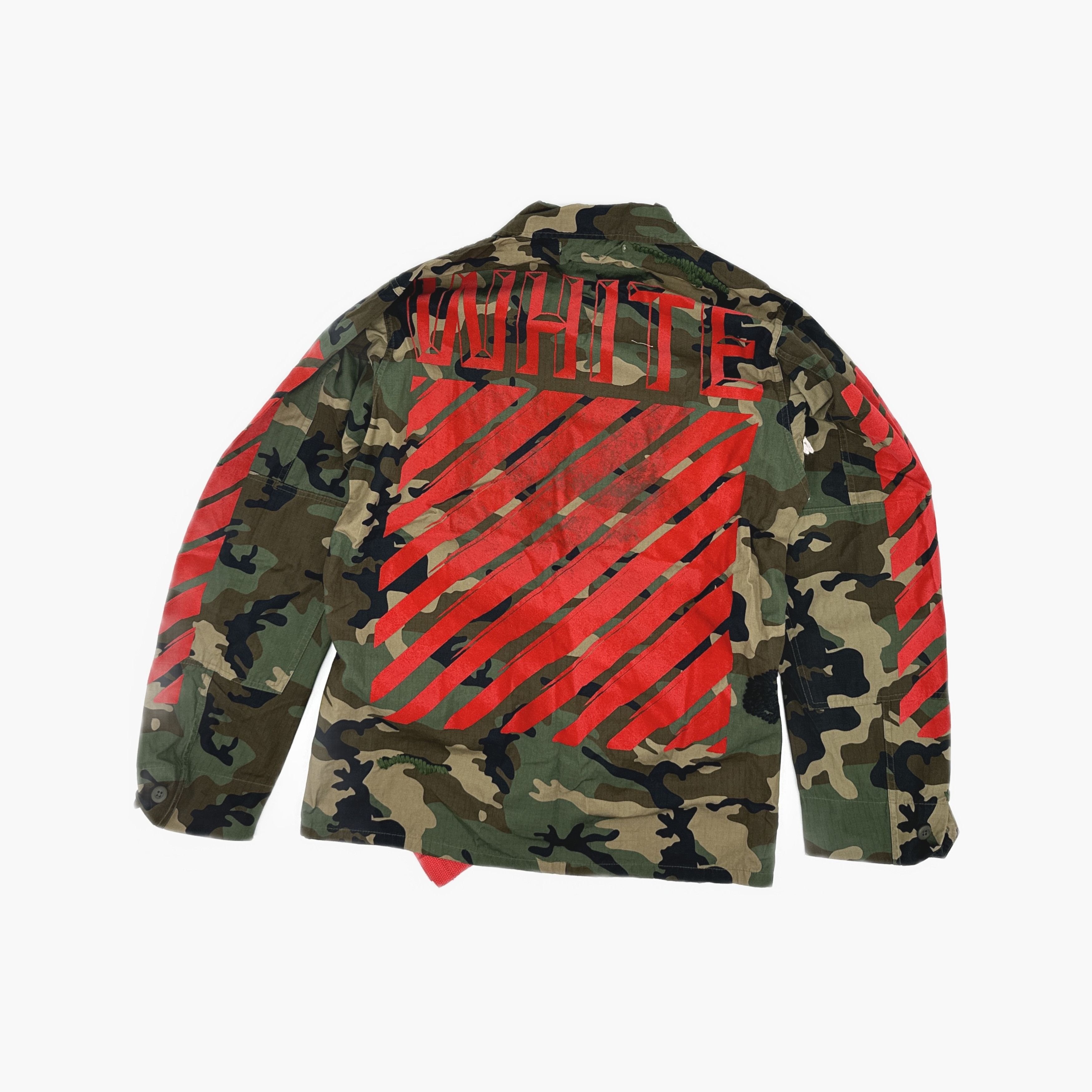 Off-White Off-White Camo Shirt Jacket Size XS Size US XS / EU 42 / 0 - 2 Thumbnail