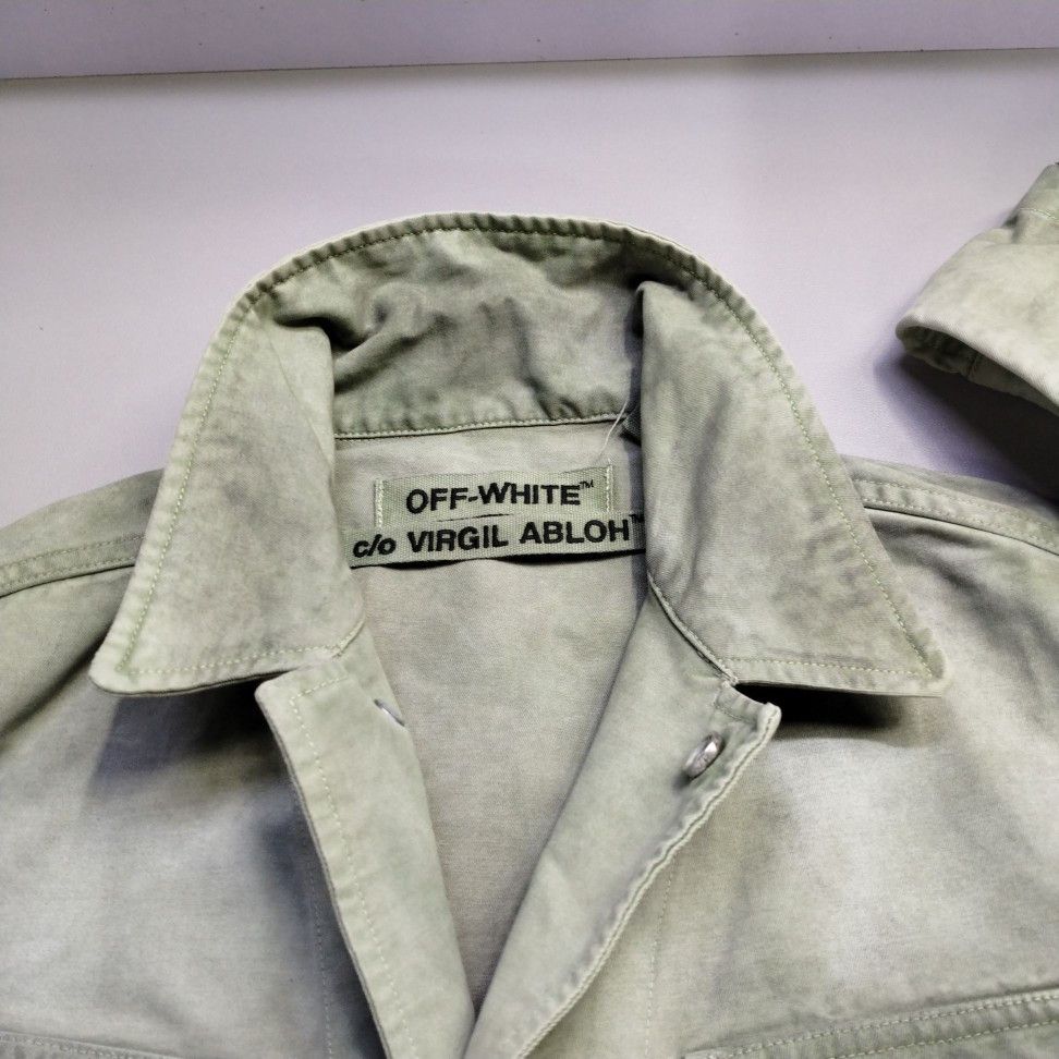Off-White OFF-WHITE Patch Field Jacket Size XXS Size US XXS / EU 40 - 7 Thumbnail