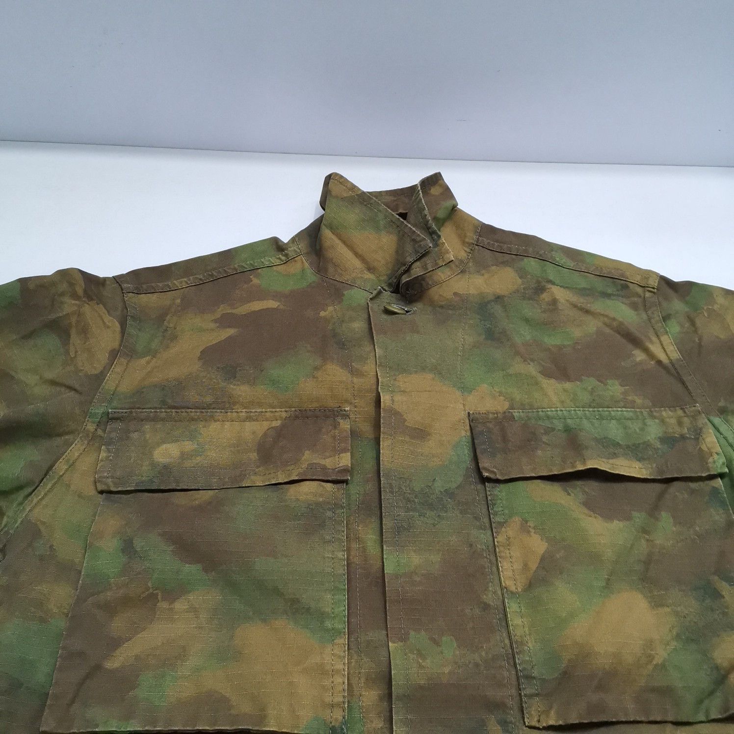 Off-White OFF-WHITE Camo Print Shirt Size XS Size US XS / EU 42 / 0 - 8 Thumbnail