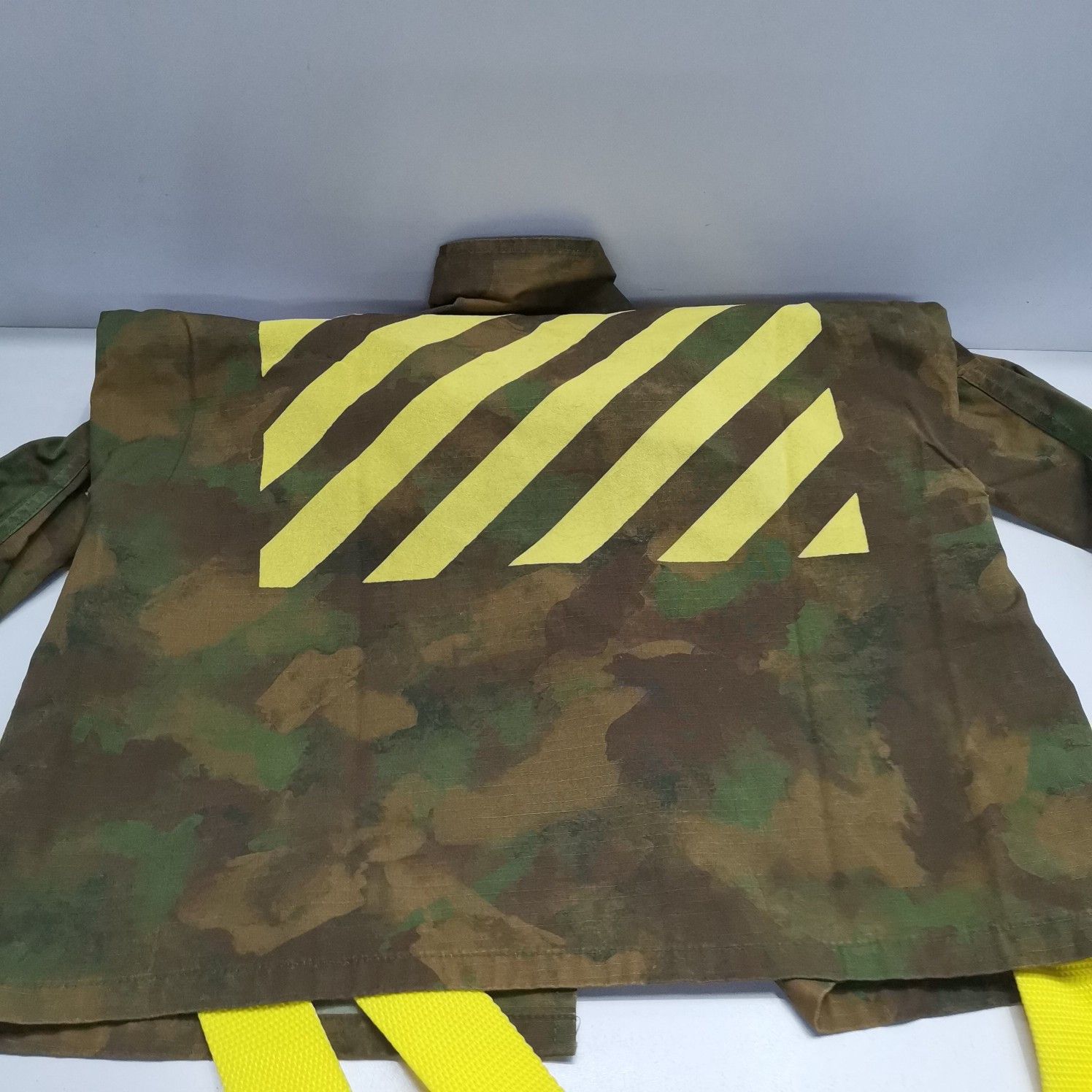Off-White OFF-WHITE Camo Print Shirt Size XS Size US XS / EU 42 / 0 - 17 Thumbnail