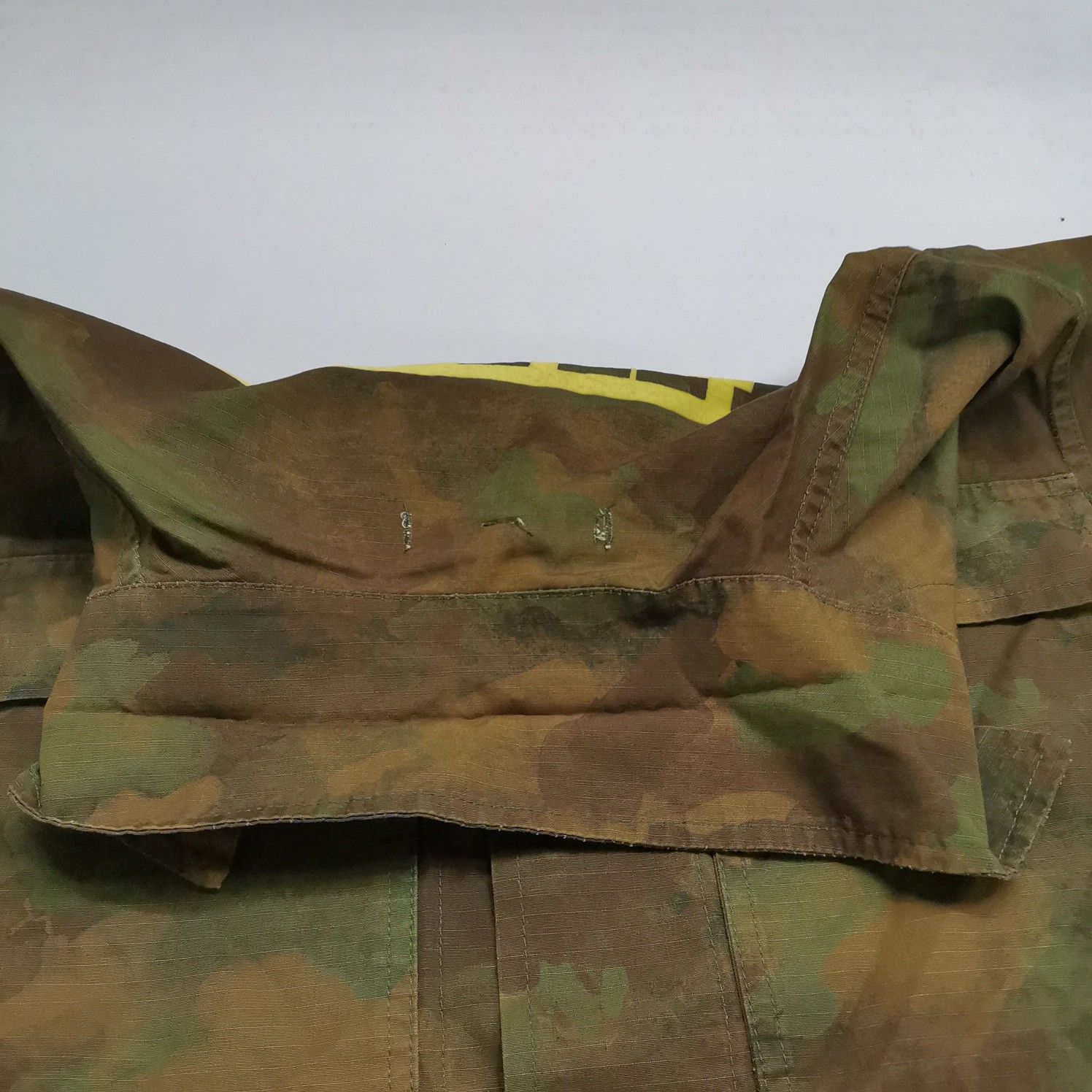 Off-White OFF-WHITE Camo Print Shirt Size XS Size US XS / EU 42 / 0 - 6 Thumbnail