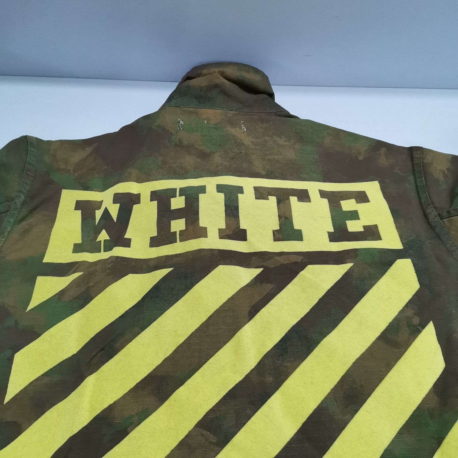 Off-White OFF-WHITE Camo Print Shirt Size XS Size US XS / EU 42 / 0 - 16 Thumbnail
