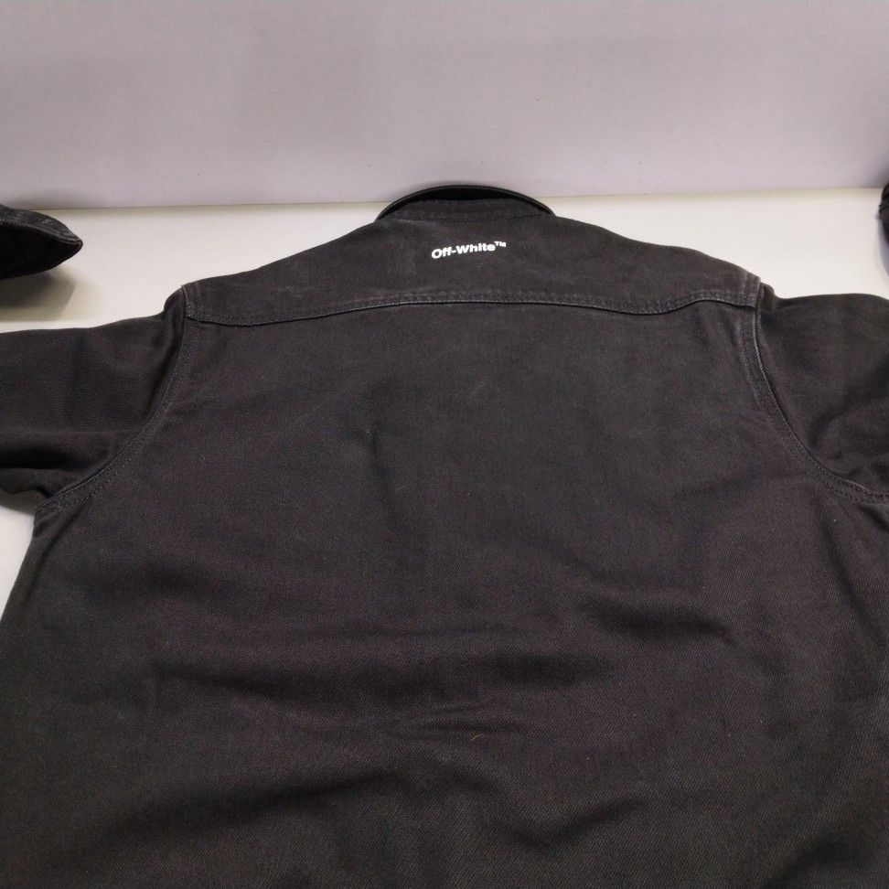 Off-White Off-White Arrow Logo Button Up Shirt Size L Size US L / EU 52-54 / 3 - 12 Thumbnail