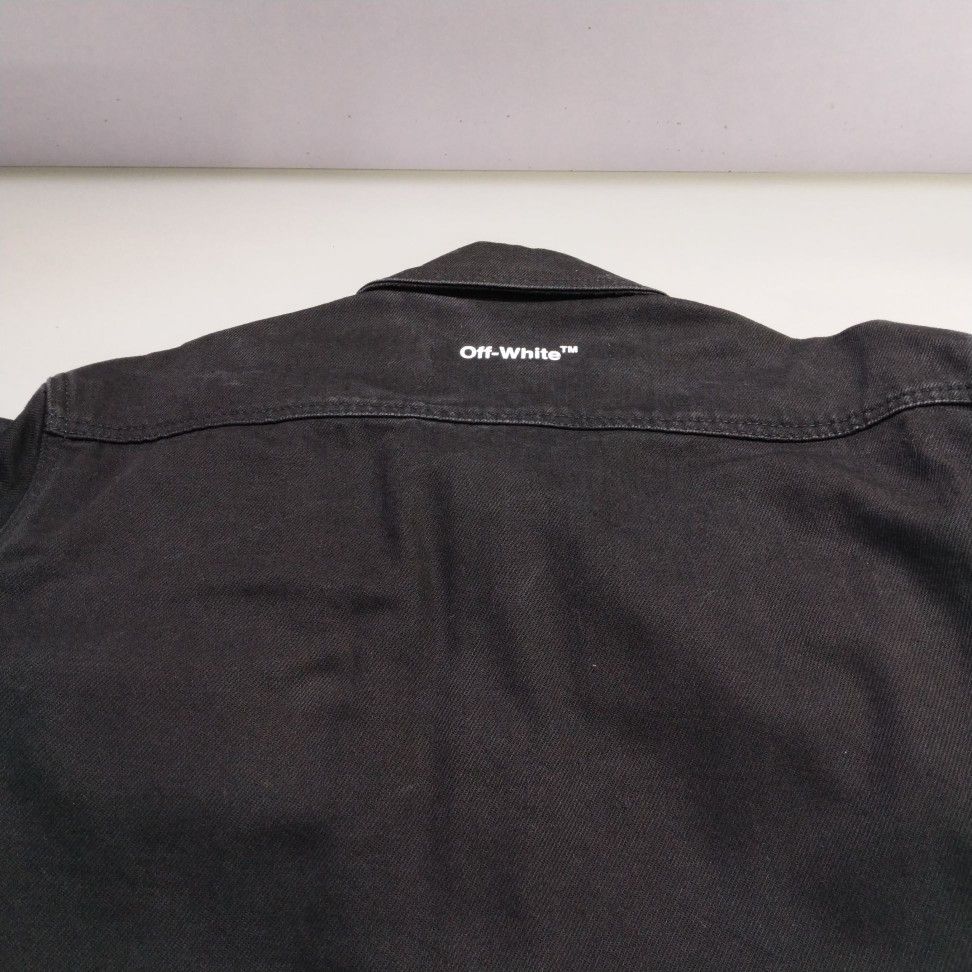 Off-White Off-White Arrow Logo Button Up Shirt Size L Size US L / EU 52-54 / 3 - 5 Thumbnail