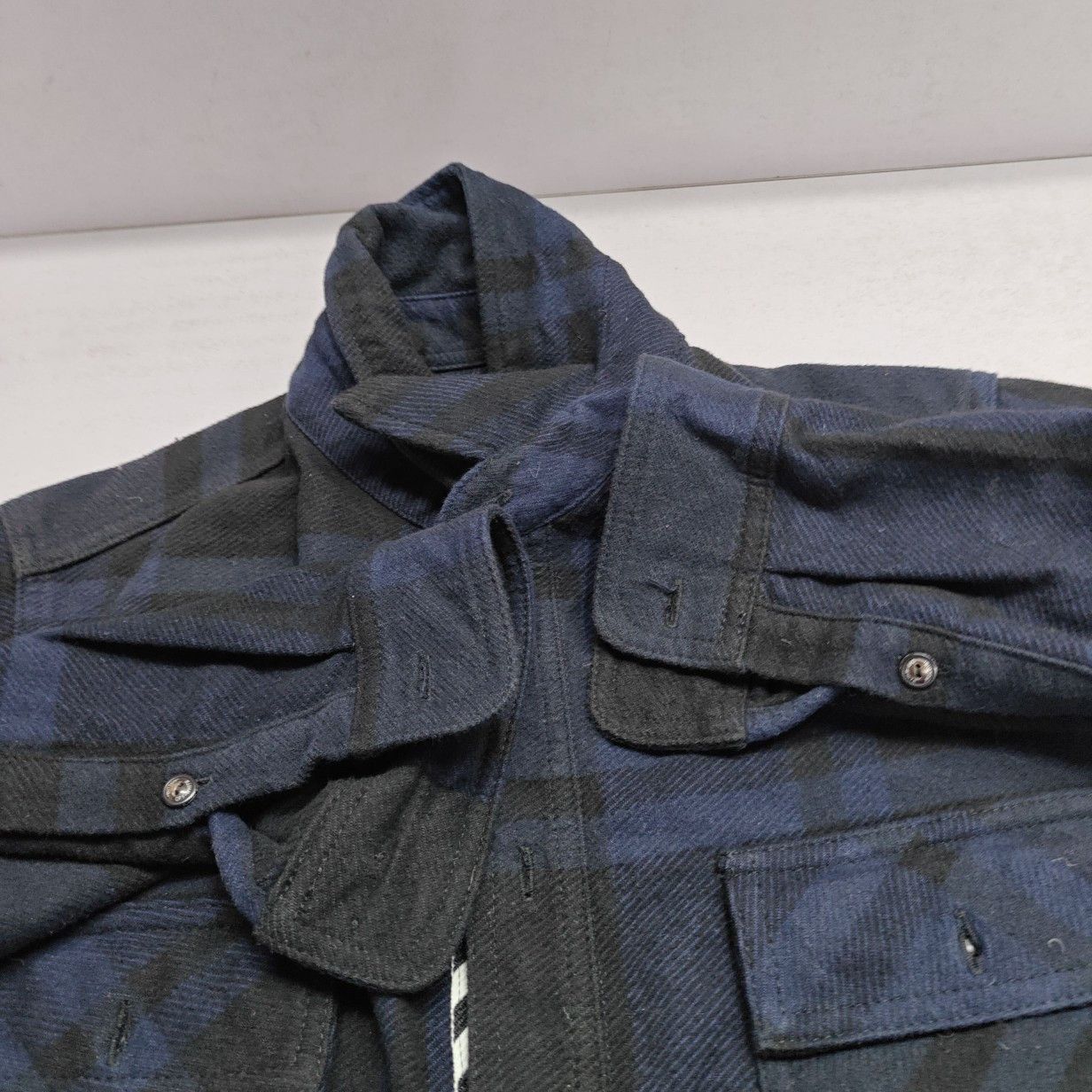 Off-White Off-White Pink Arrow Plaid Flannel Shirt Size XS Size US XS / EU 42 / 0 - 11 Thumbnail