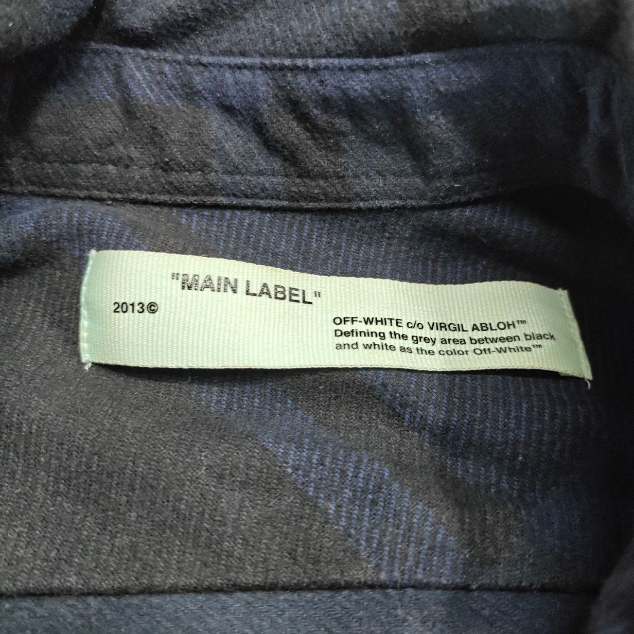 Off-White Off-White Pink Arrow Plaid Flannel Shirt Size XS Size US XS / EU 42 / 0 - 4 Thumbnail