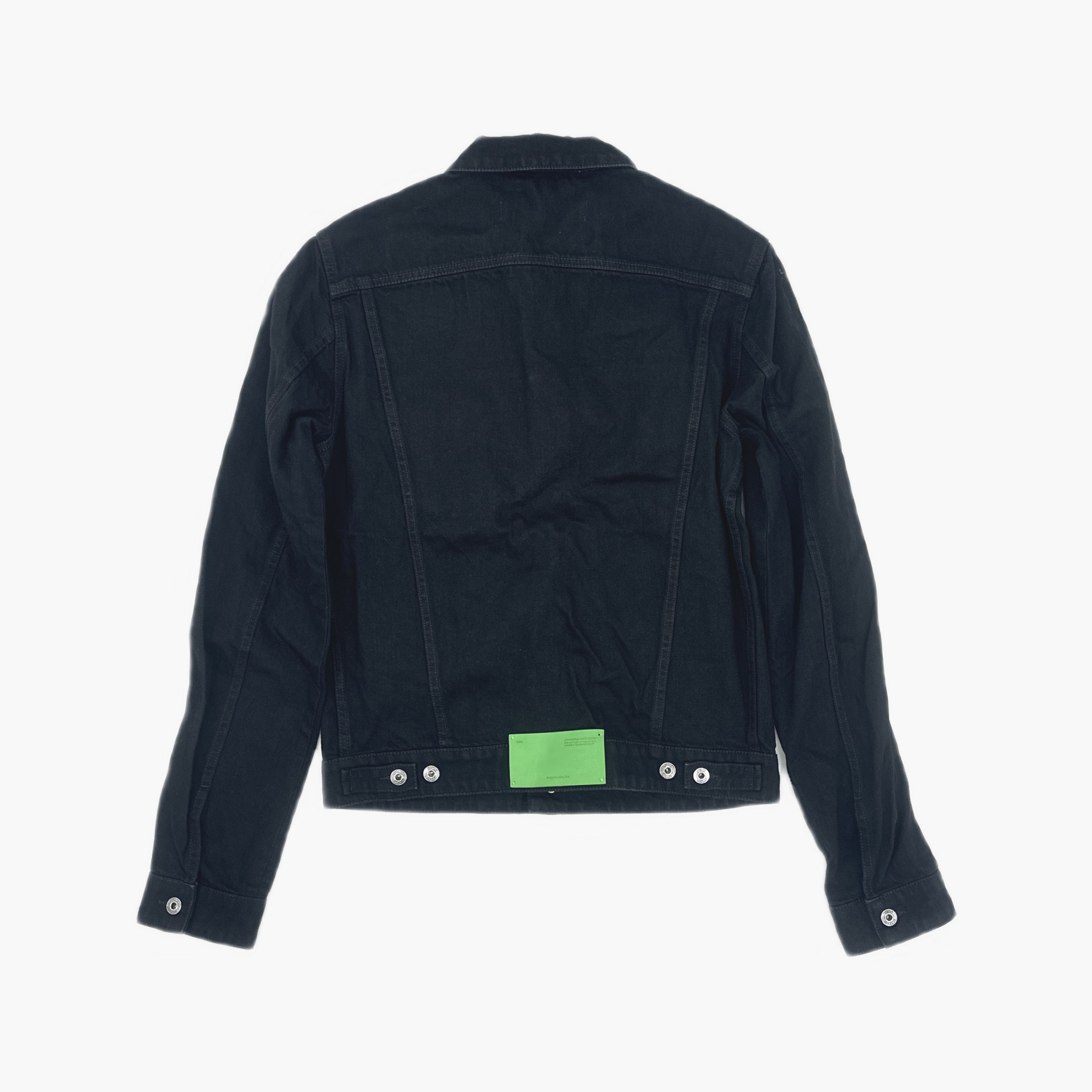 Off-White Off-White Logo Patch Denim Jacket XL Size US XL / EU 56 / 4 - 2 Thumbnail
