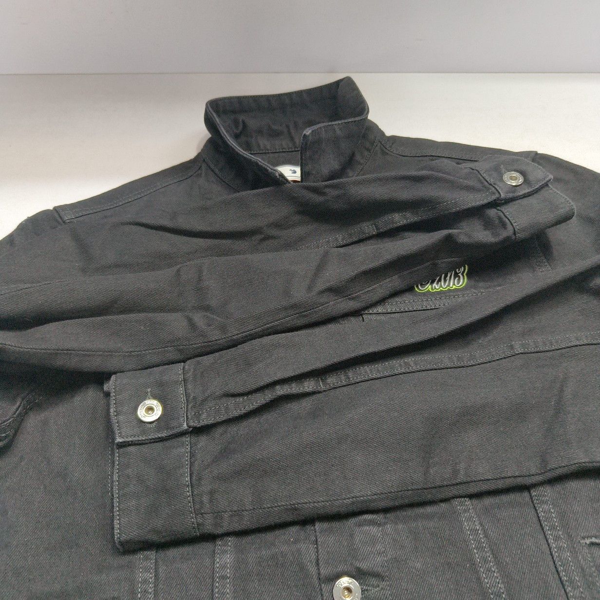 Off-White Off-White Logo Patch Denim Jacket XL Size US XL / EU 56 / 4 - 8 Thumbnail