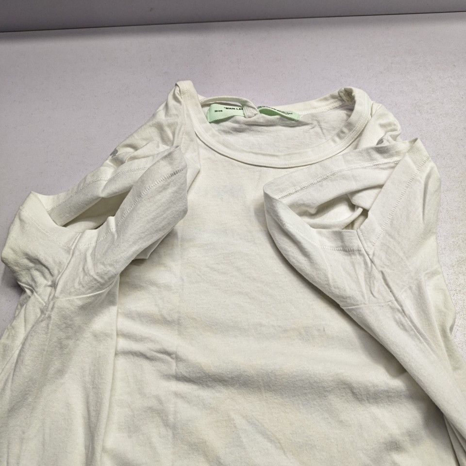 Off-White OFF-WHITE Fire Line Graphic T-Shirt Size S Size US S / EU 44-46 / 1 - 11 Thumbnail
