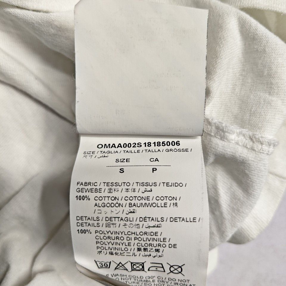 Off-White OFF-WHITE Fire Line Graphic T-Shirt Size S Size US S / EU 44-46 / 1 - 4 Thumbnail