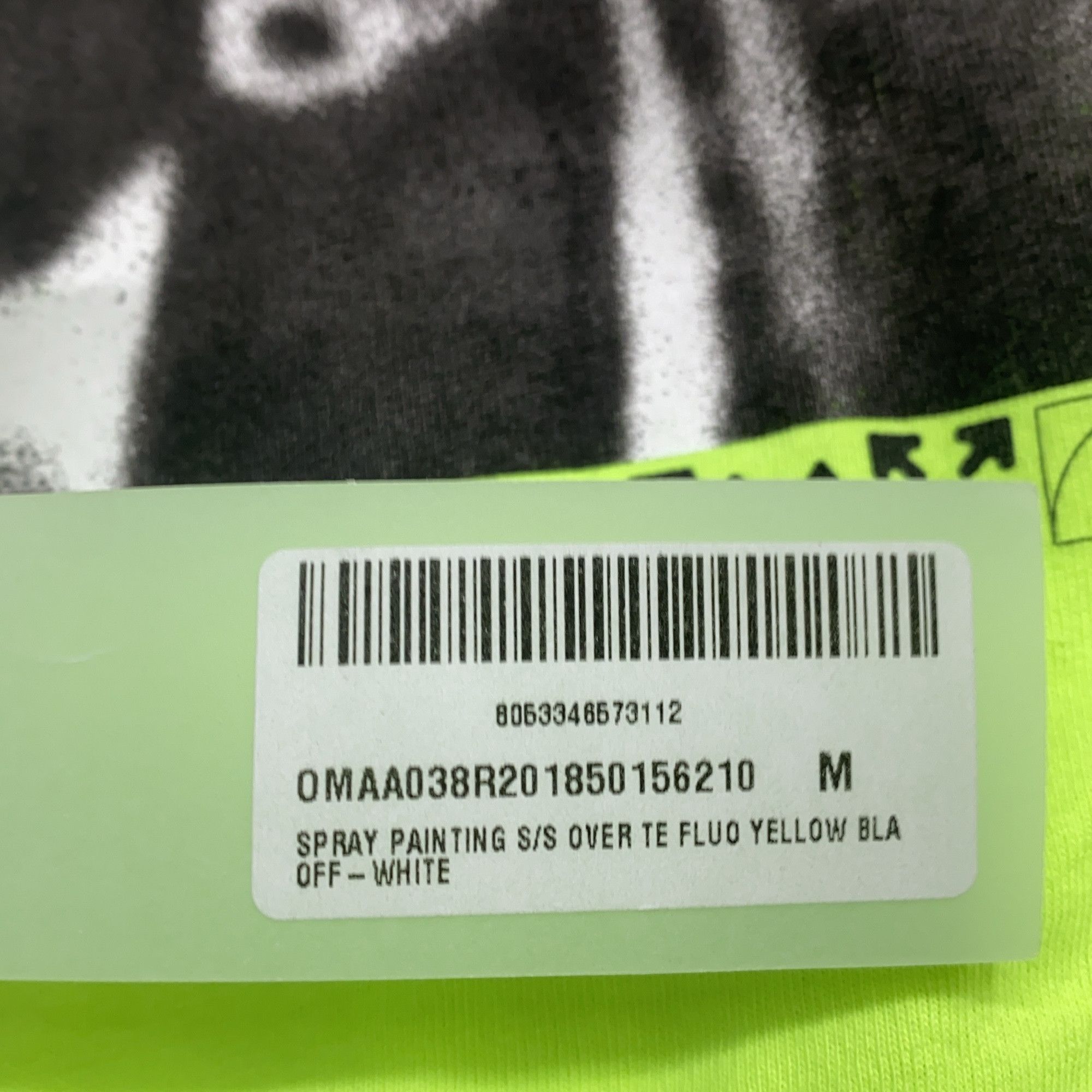 Off-White OFF-WHITE Spray Painting Arrow T-Shirt Size M Size US M / EU 48-50 / 2 - 4 Thumbnail