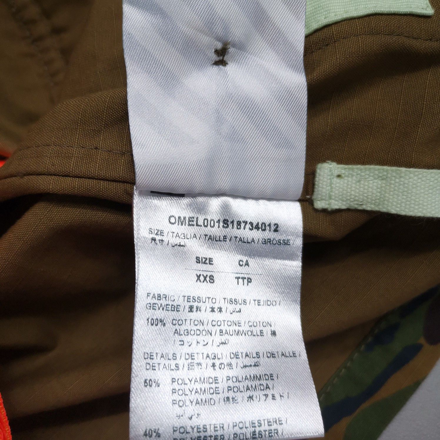 Off-White OFF-WHITE Camo Patch Field Jacket Size XXS Size US XXS / EU 40 - 4 Thumbnail