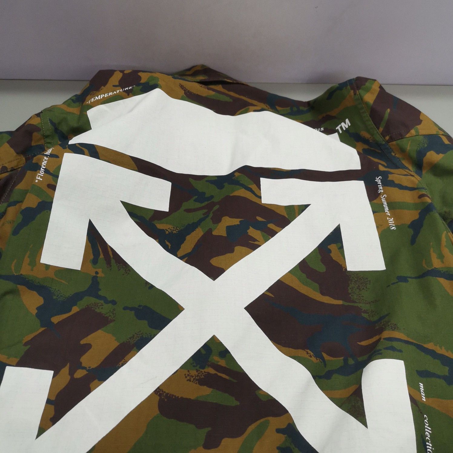 Off-White OFF-WHITE Camo Patch Field Jacket Size XXS Size US XXS / EU 40 - 5 Thumbnail