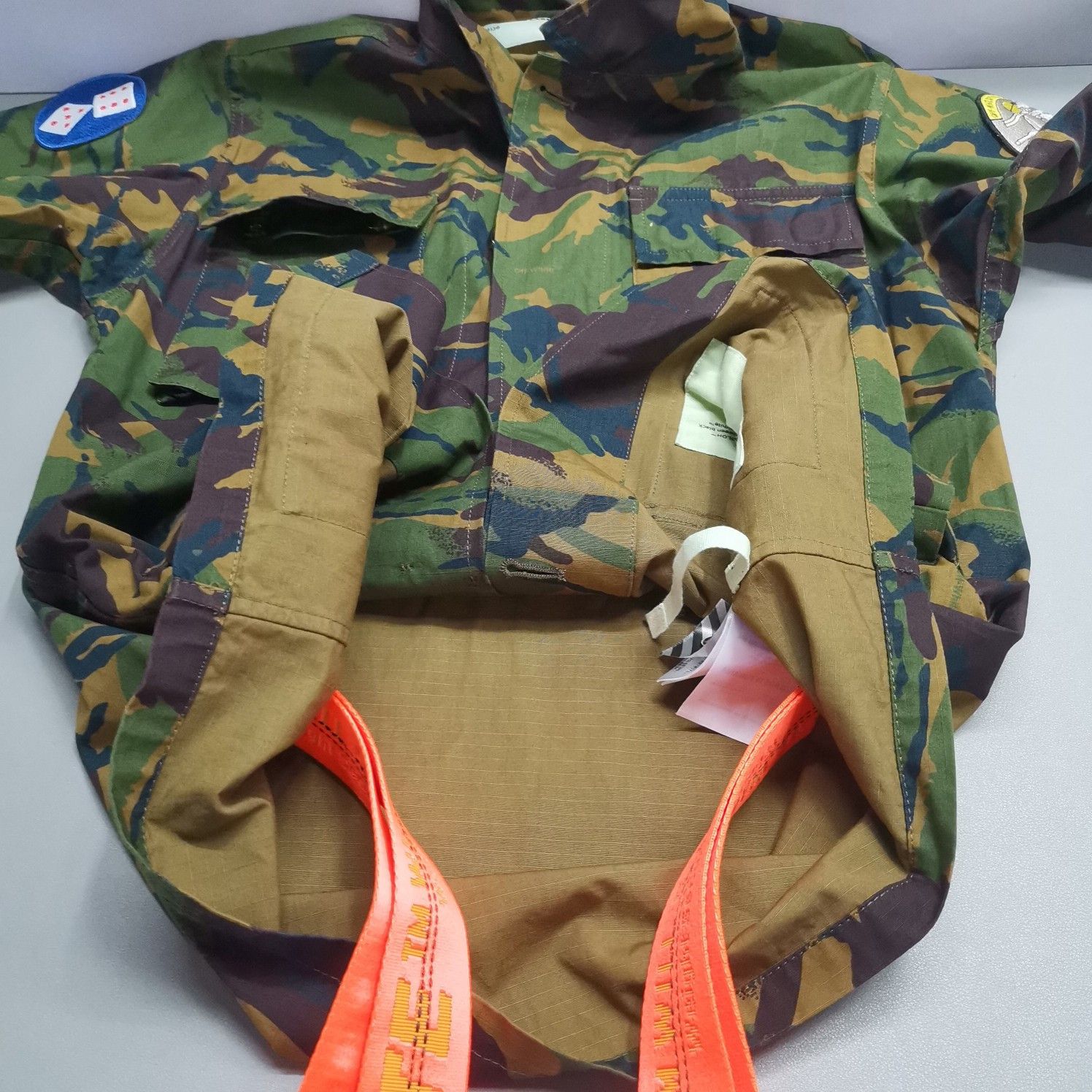 Off-White OFF-WHITE Camo Patch Field Jacket Size XXS Size US XXS / EU 40 - 11 Thumbnail