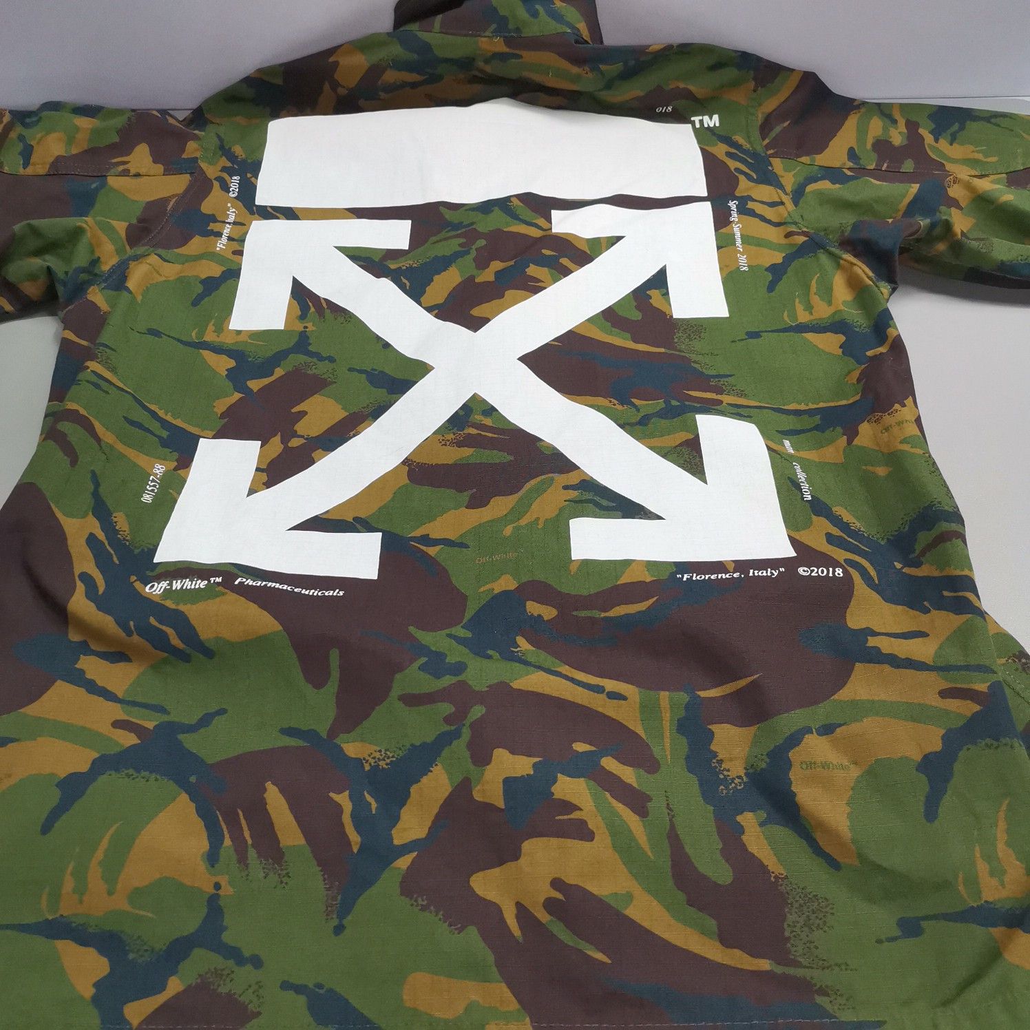 Off-White OFF-WHITE Camo Patch Field Jacket Size XXS Size US XXS / EU 40 - 12 Thumbnail