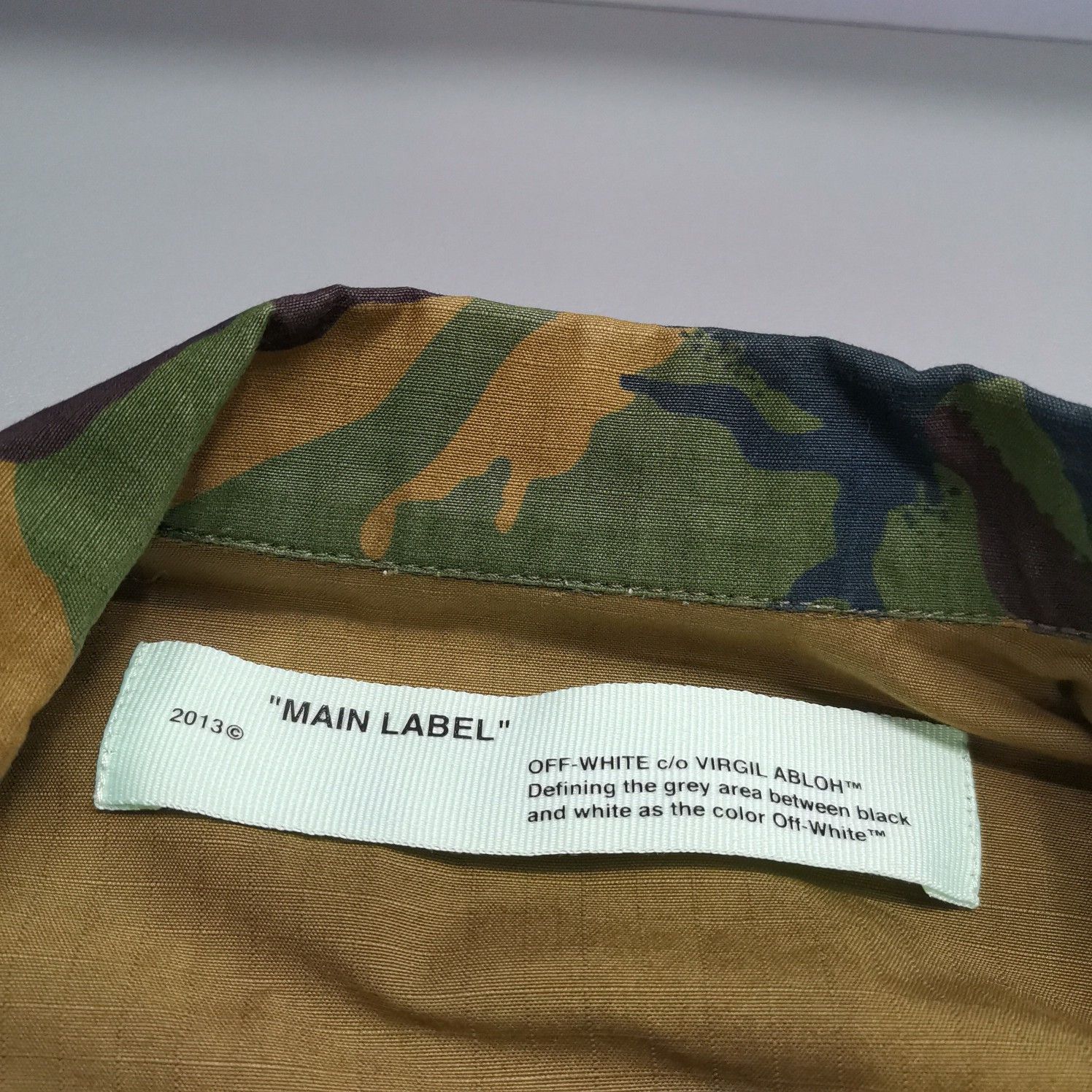 Off-White OFF-WHITE Camo Patch Field Jacket Size XXS Size US XXS / EU 40 - 3 Thumbnail