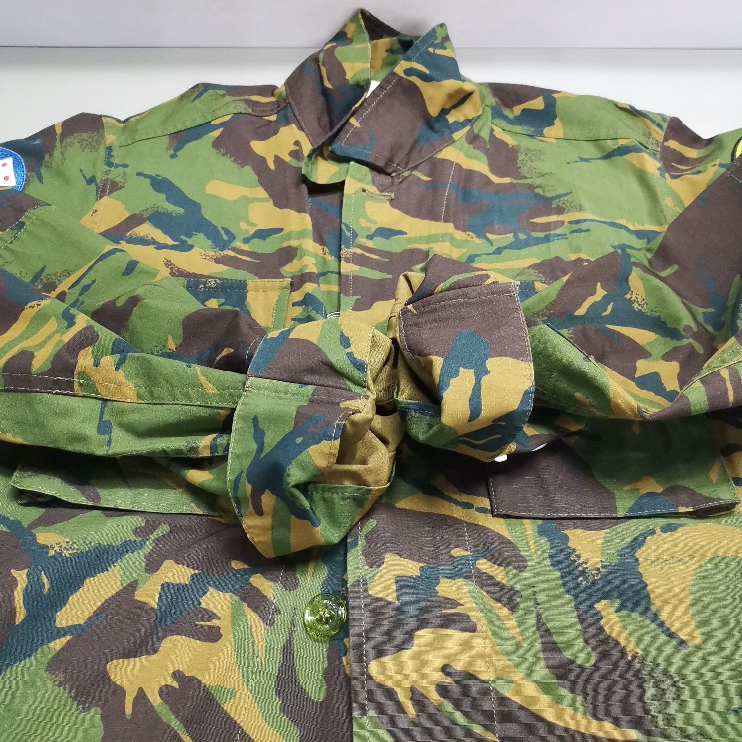 Off-White OFF-WHITE Camo Patch Field Jacket Size XXS Size US XXS / EU 40 - 9 Thumbnail
