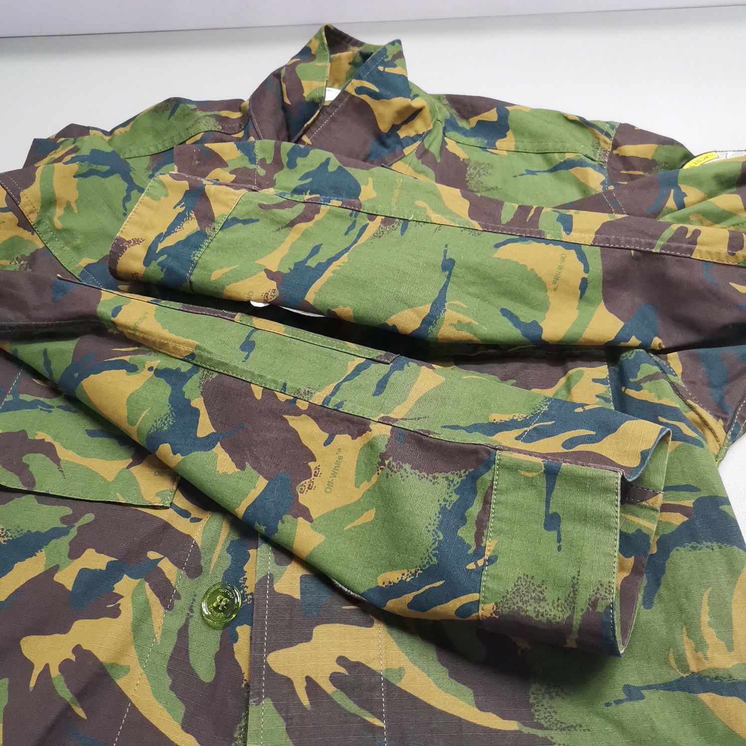 Off-White OFF-WHITE Camo Patch Field Jacket Size XXS Size US XXS / EU 40 - 8 Thumbnail
