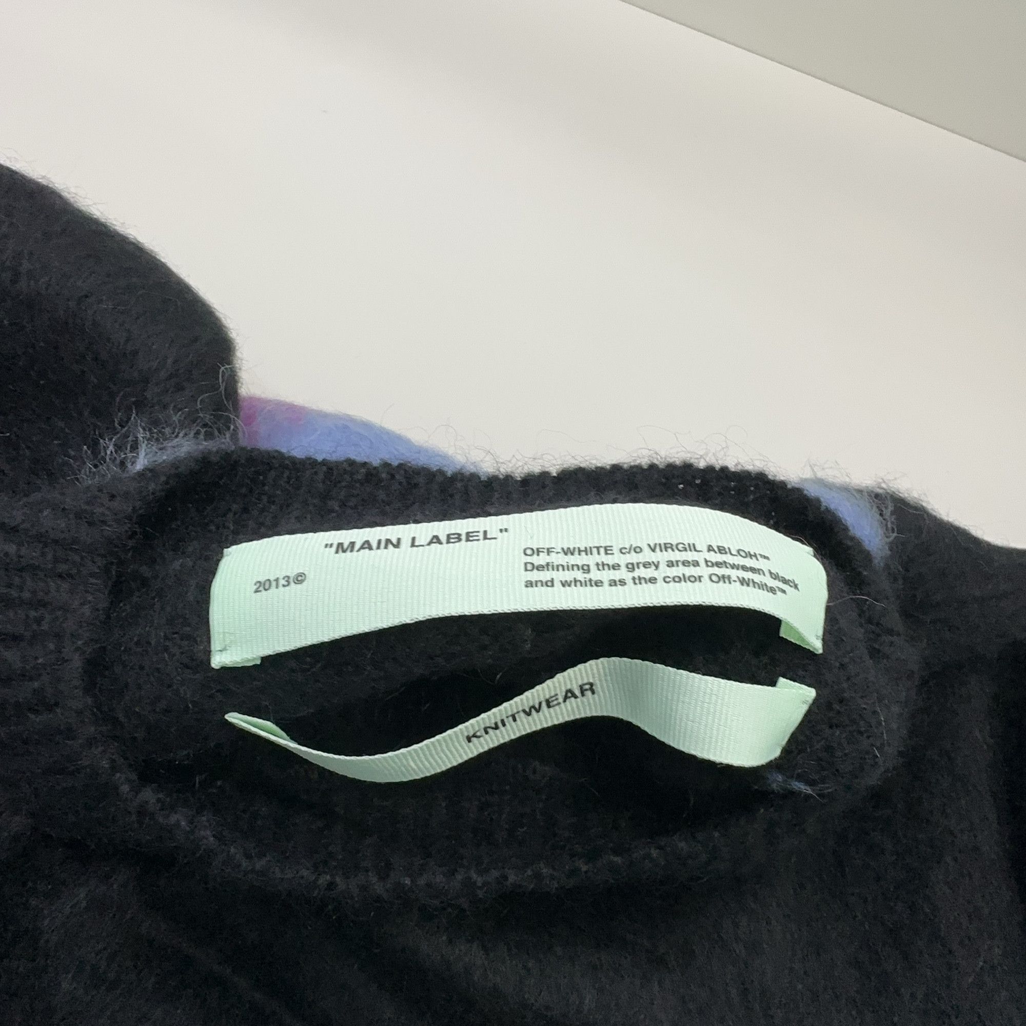 Off-White Off-White Gradient Arrow Mohair Sweater Size XXS Size US XXS / EU 40 - 4 Thumbnail