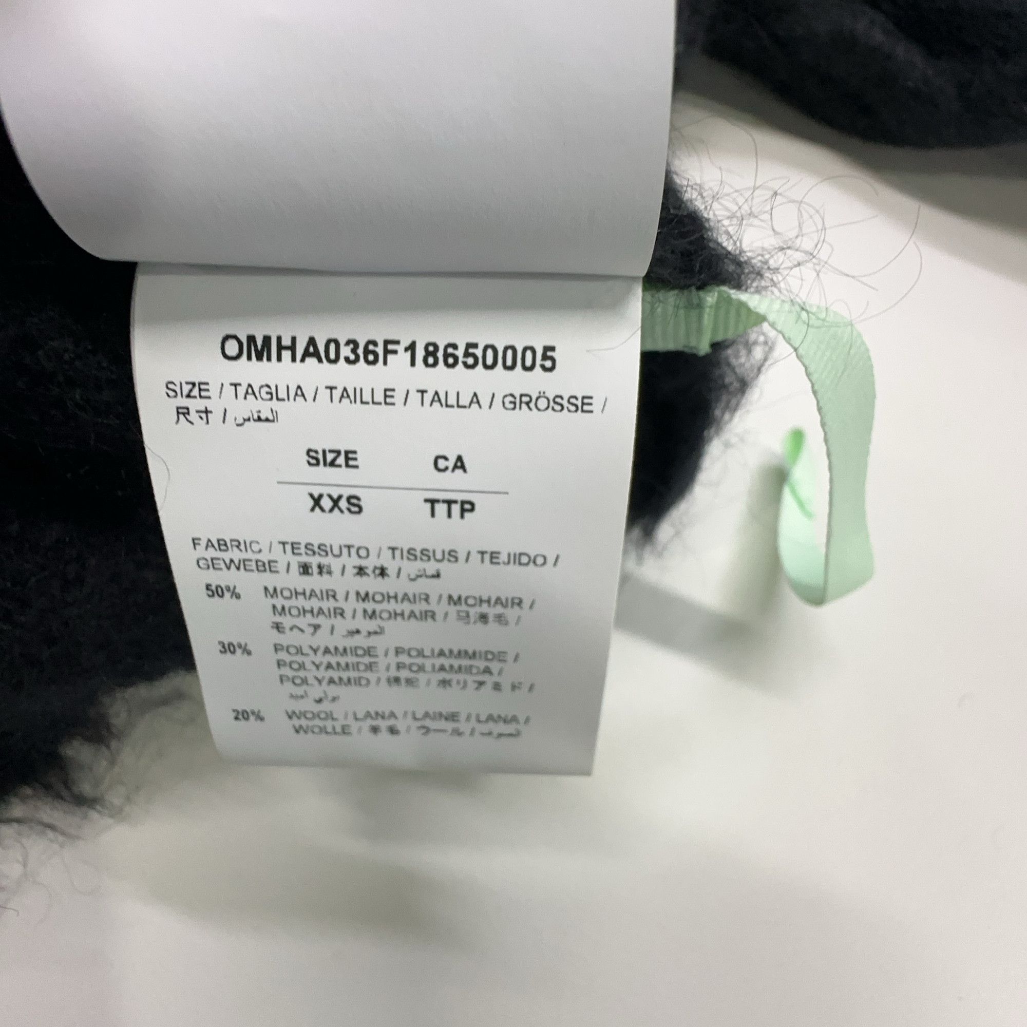 Off-White Off-White Gradient Arrow Mohair Sweater Size XXS Size US XXS / EU 40 - 3 Thumbnail
