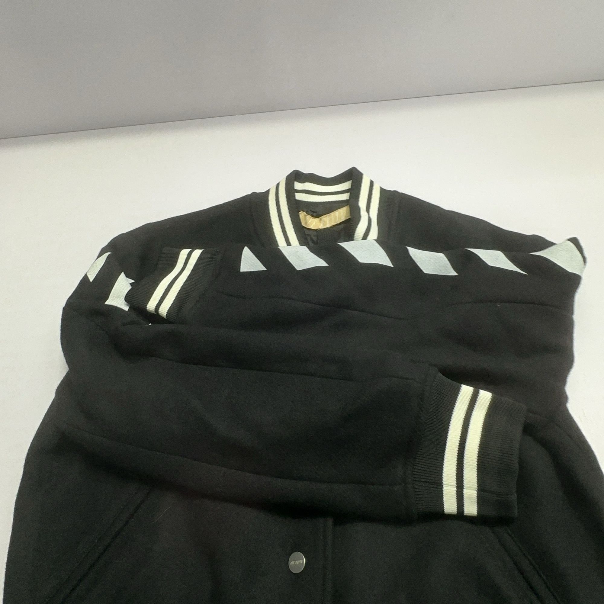 Off-White Off-White Split Ends Varsity Jacket Size XS Size US XS / EU 42 / 0 - 8 Thumbnail