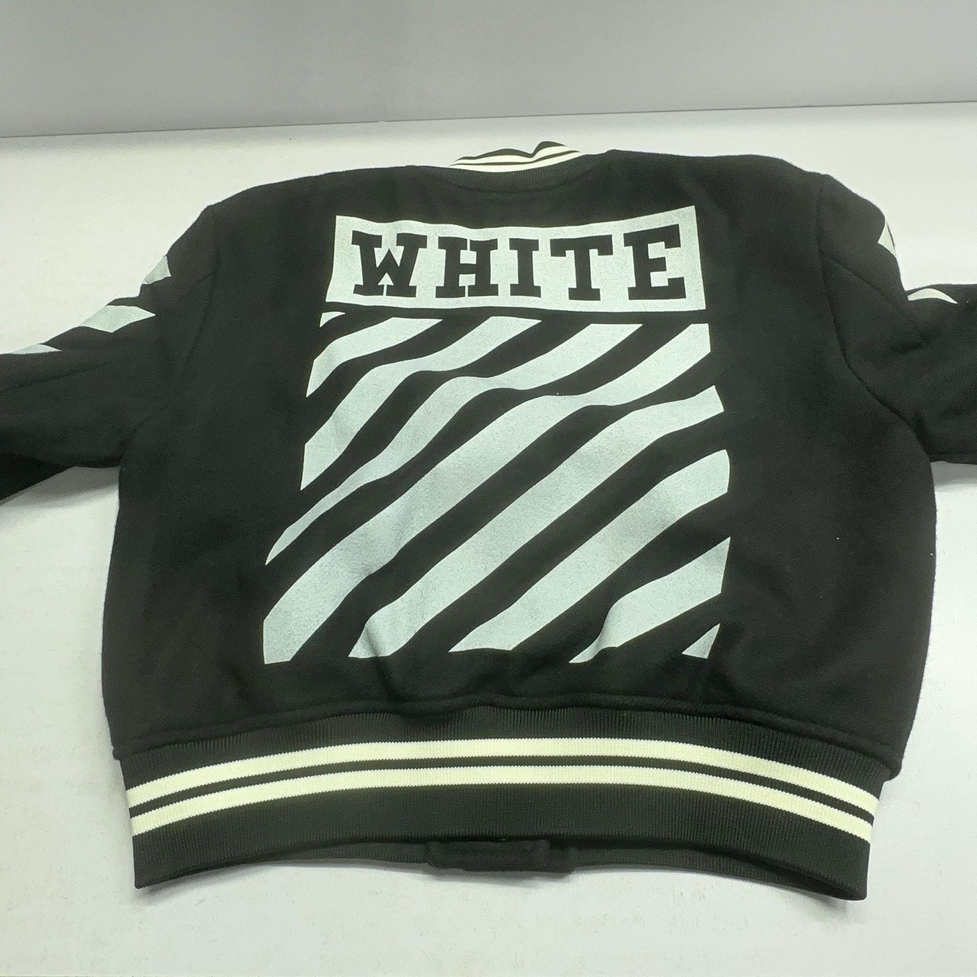 Off-White Off-White Split Ends Varsity Jacket Size XS Size US XS / EU 42 / 0 - 10 Thumbnail