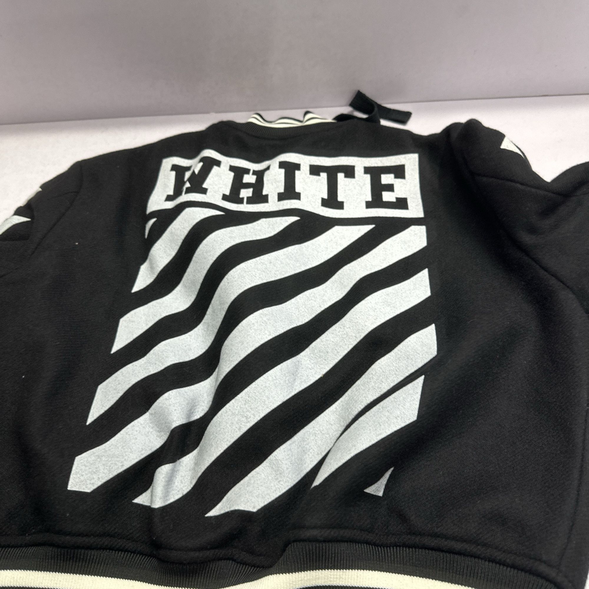 Off-White Off-White Split Ends Varsity Jacket Size XS Size US XS / EU 42 / 0 - 5 Thumbnail