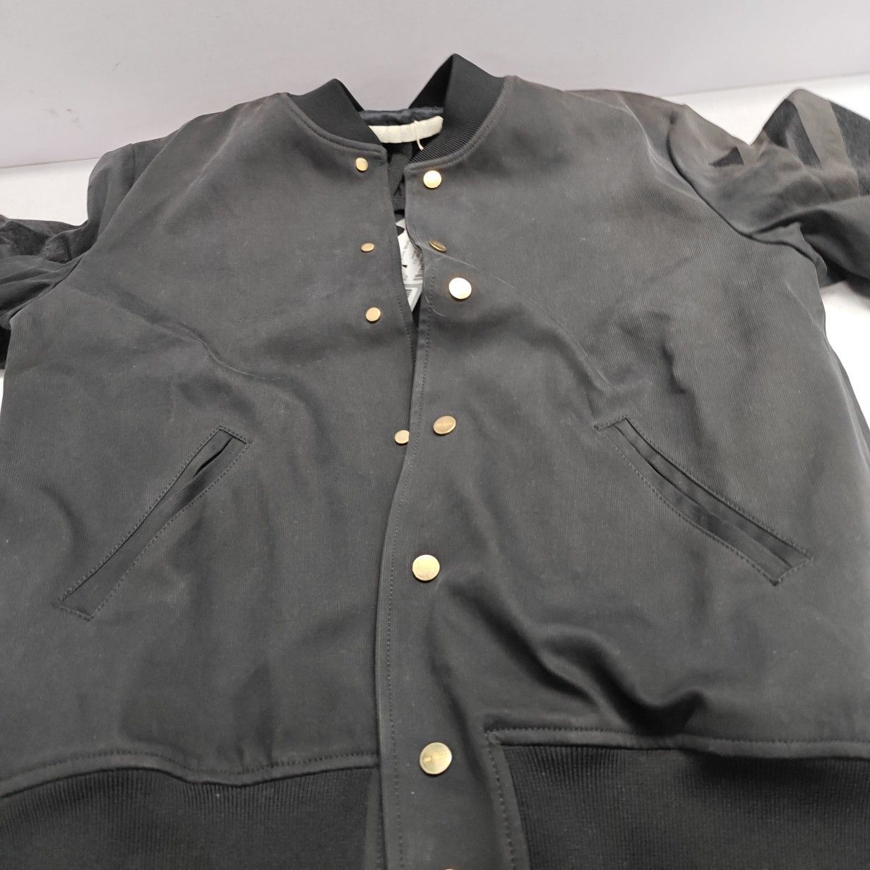 Off-White Off-White Diagonal Stripe Bomber Jacket Size S Size US S / EU 44-46 / 1 - 10 Thumbnail