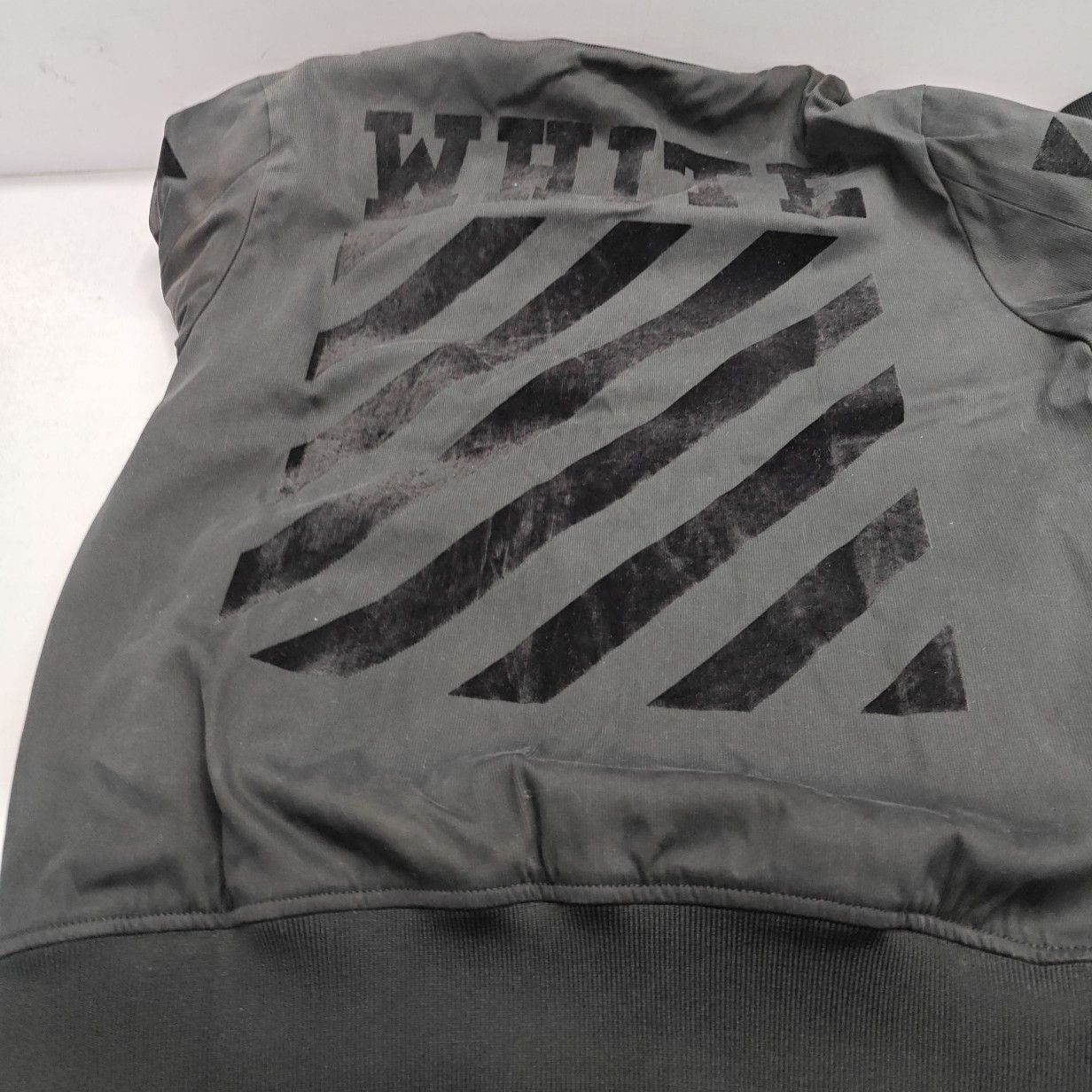 Off-White Off-White Diagonal Stripe Bomber Jacket Size S Size US S / EU 44-46 / 1 - 17 Thumbnail